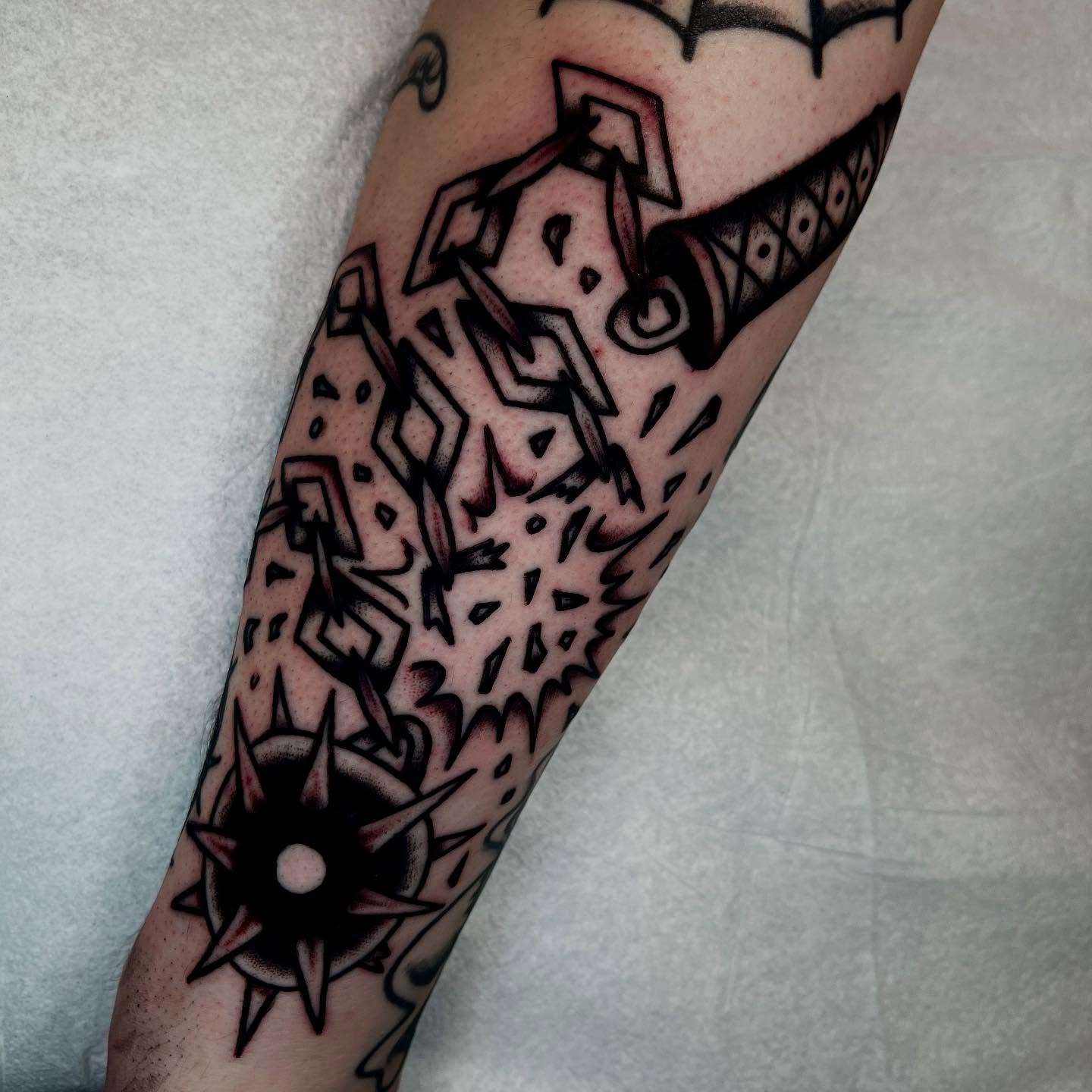 Tattoo by @elliot.liedgren — geometric