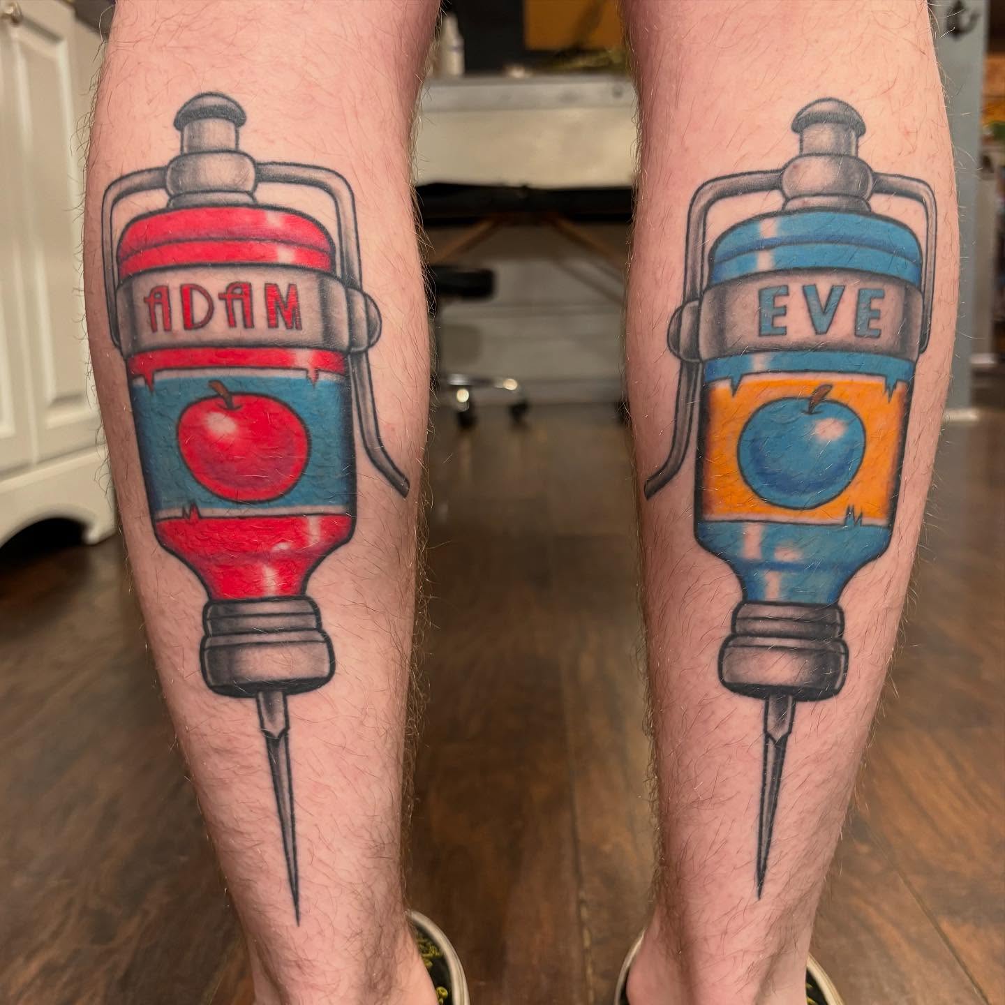 Tattoo by @madwashtattoos — american_traditional, realism