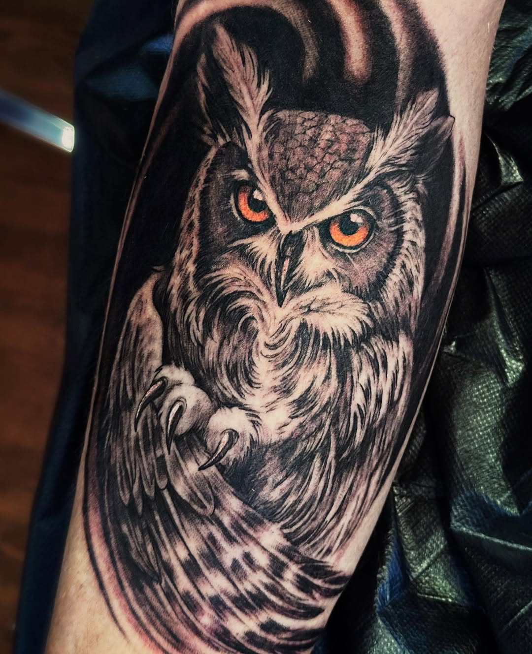 Tattoo by @langley_osborn — realism, black_and_grey