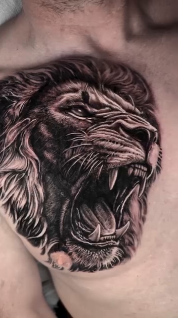 Tattoo by @coryjamestattoo — realism, black_and_grey
