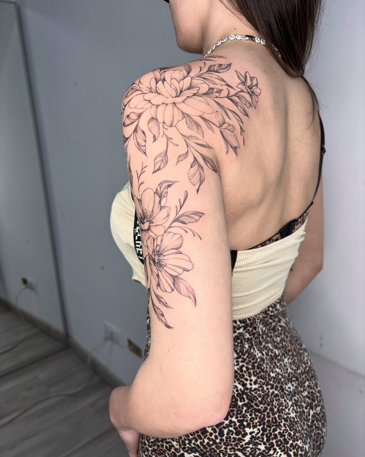 Tattoo by @ariusink — black_and_grey
