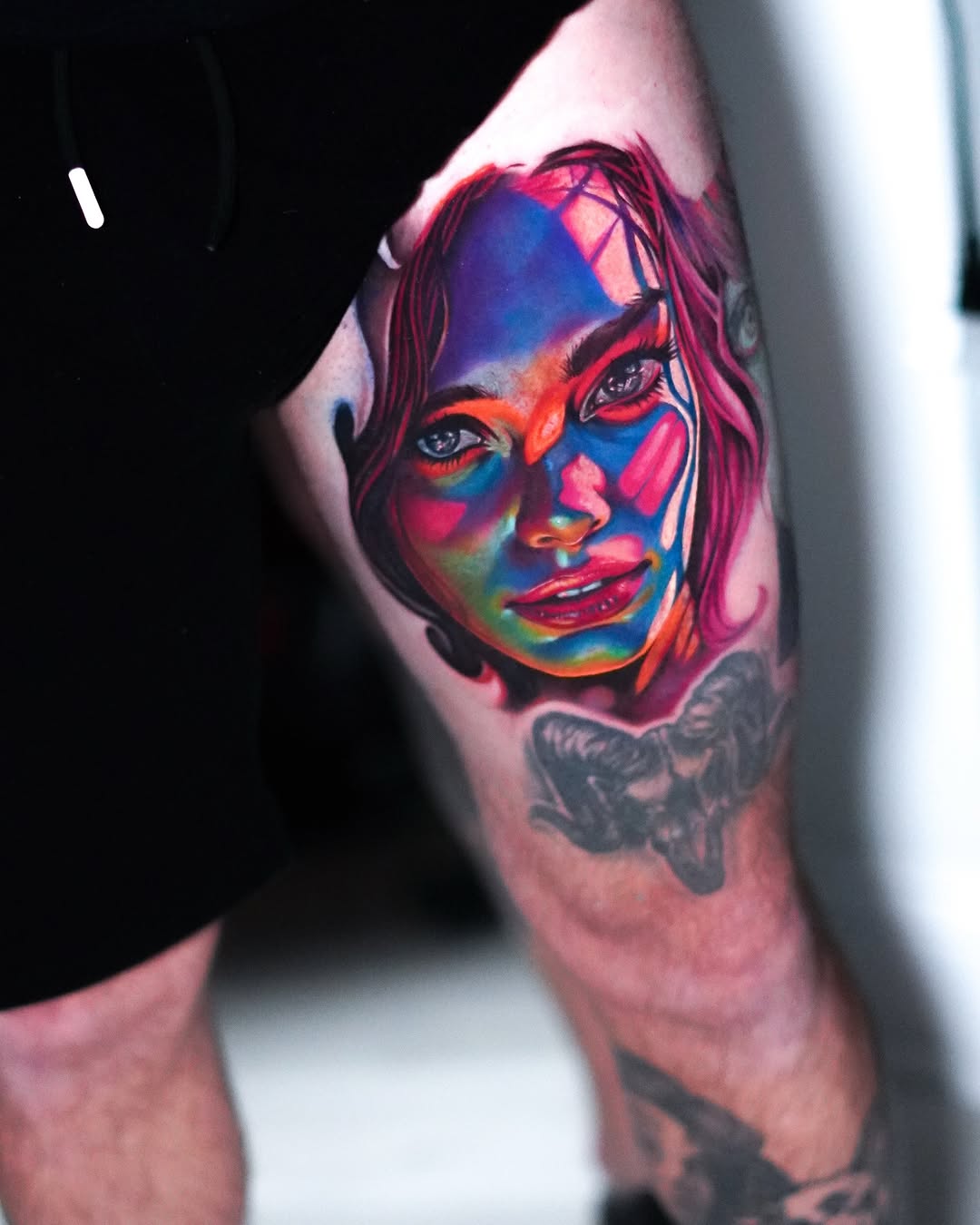 Tattoo by @agtattooartis — realism, trash_polka