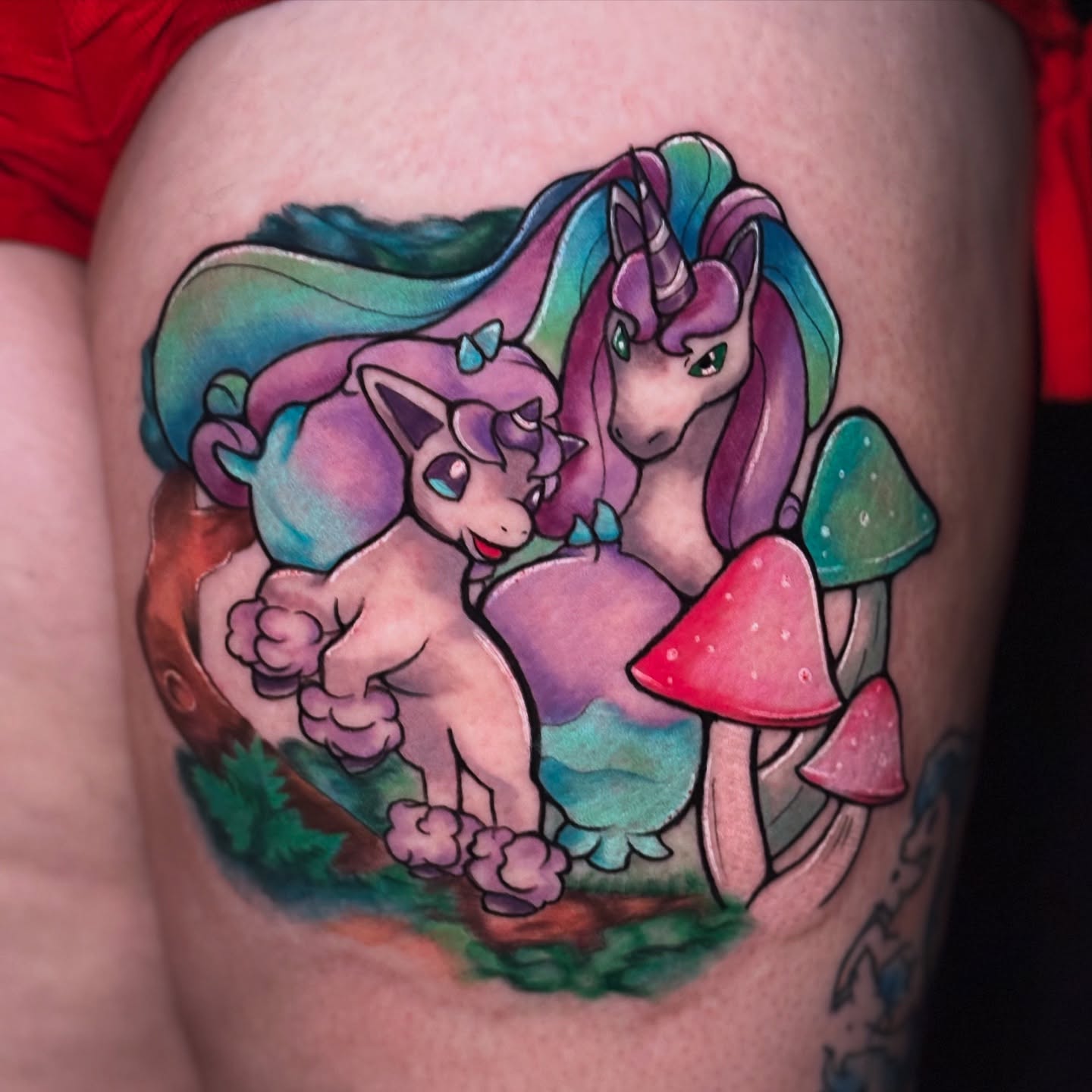 Tattoo by @jinxedtattoos — new_school, illustrative