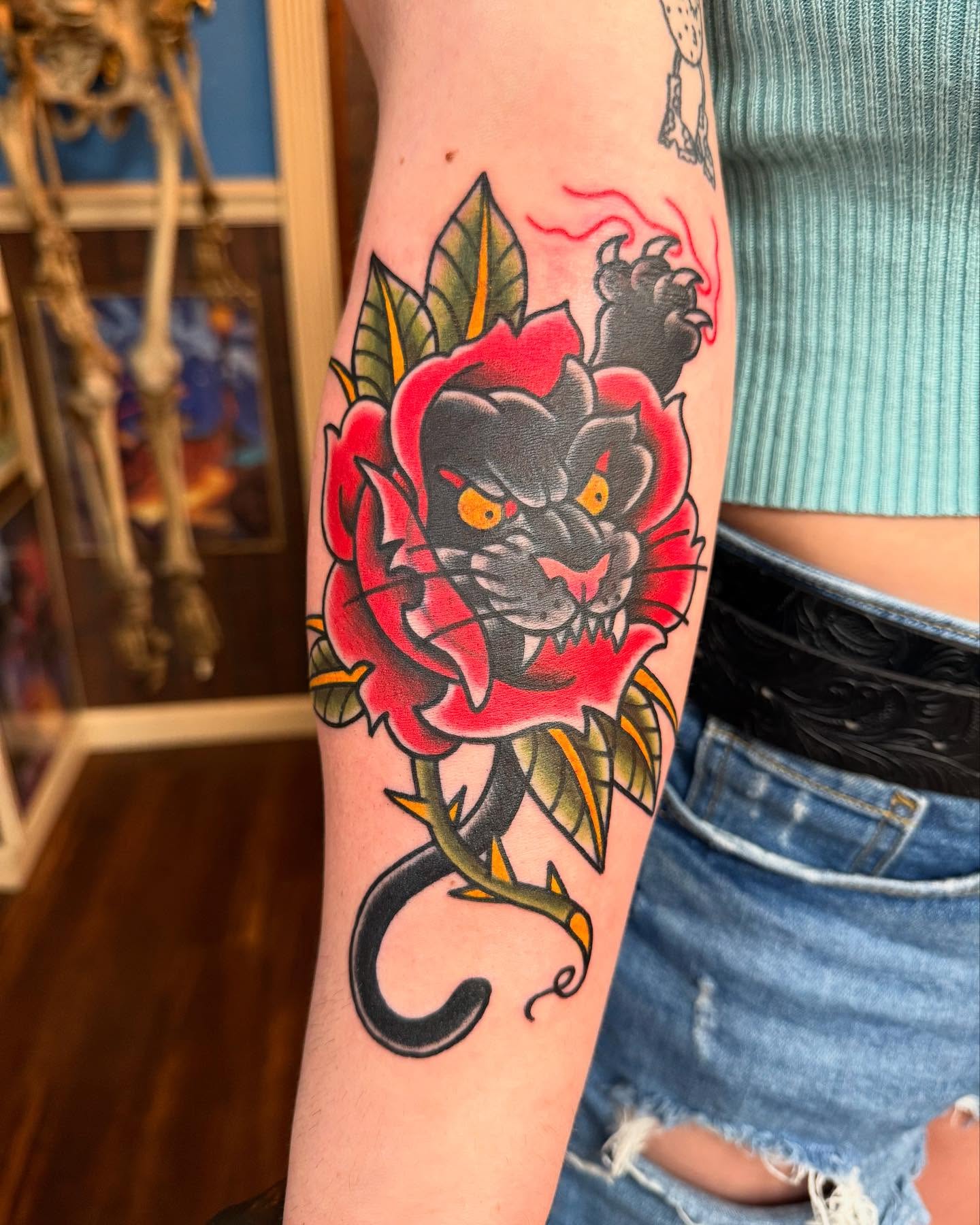 Tattoo by @lexie.eckard.tattoo โ american_traditional