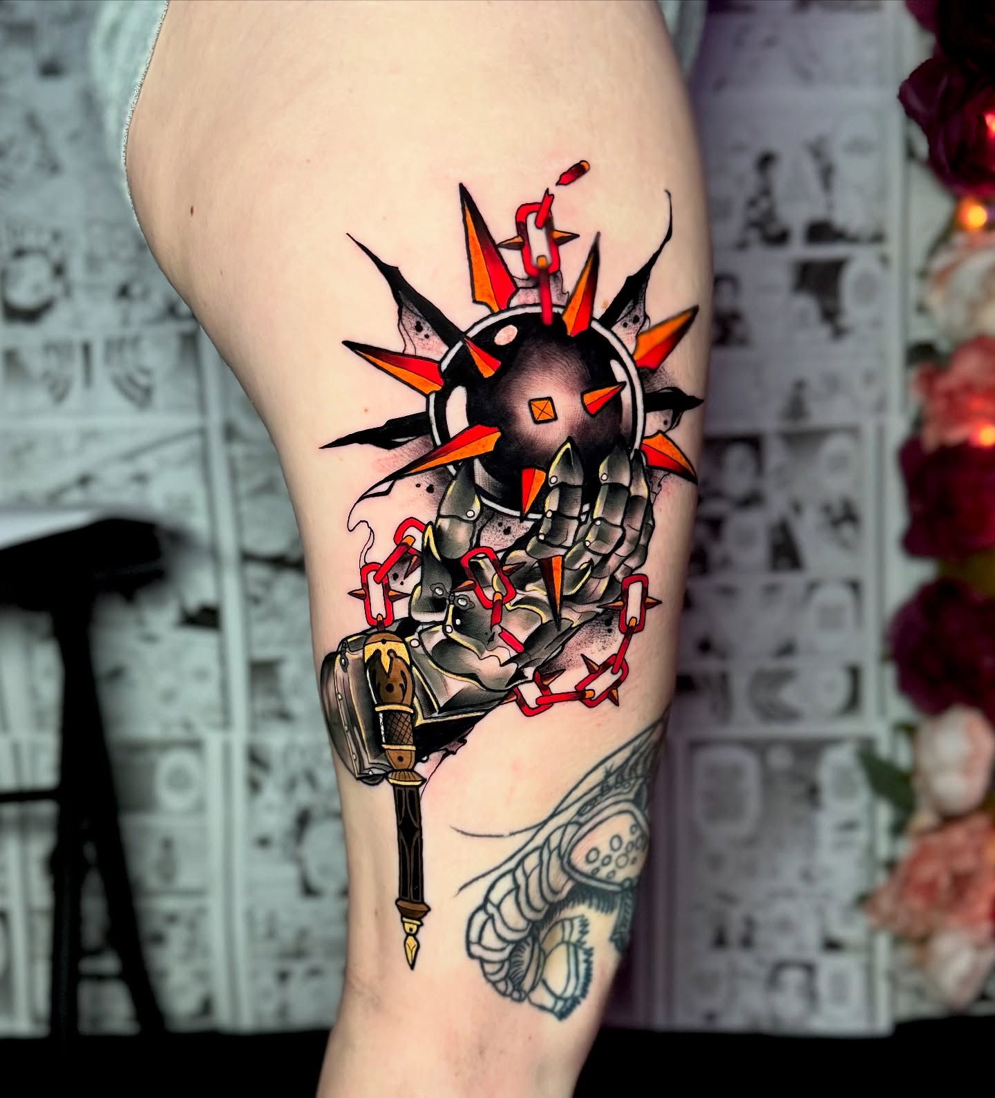 Tattoo by @shortyadtrtattoos β neo_traditional, geometric