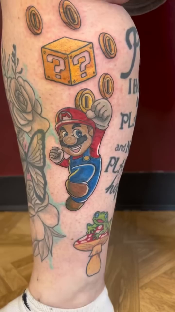 Tattoo by @turnuptulip — new_school, anime