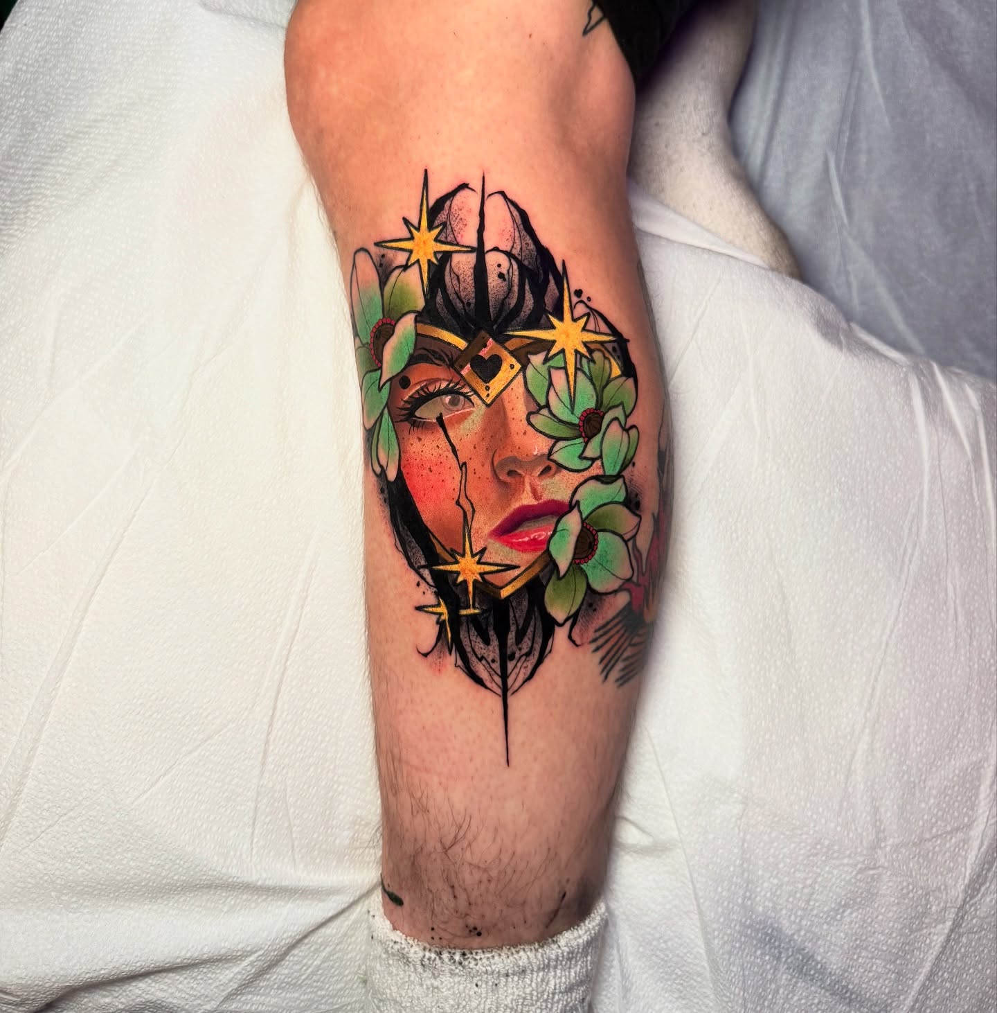 Tattoo by @shortyadtrtattoos β new_school, watercolor