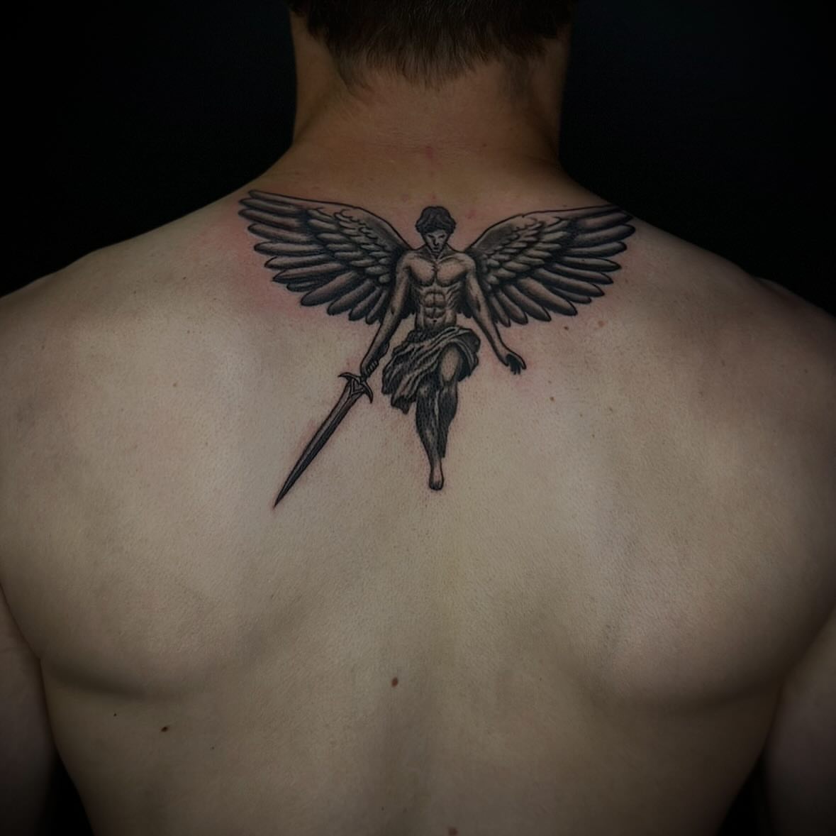 Tattoo by @brooksctattoos — black_and_grey, realism