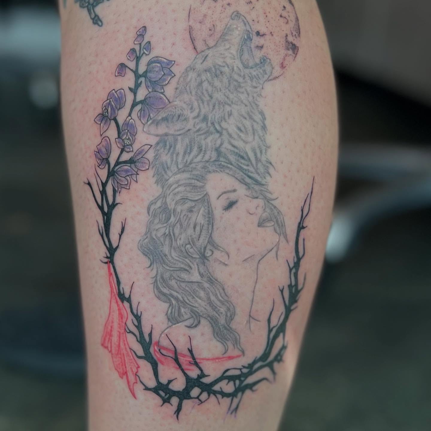 Tattoo by @tattsbykat_ — dotwork, realism