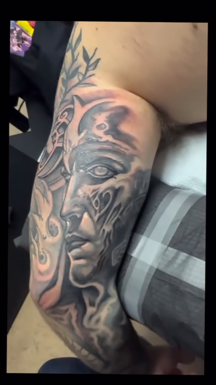 Tattoo by @marshall_sinclair — black_and_grey, realism