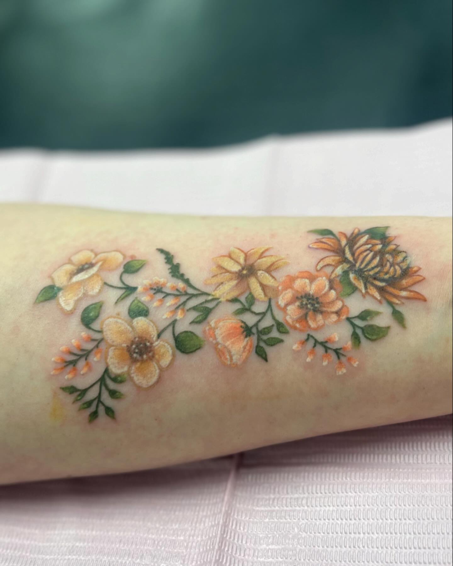 Tattoo by @relentlesley83 — watercolor