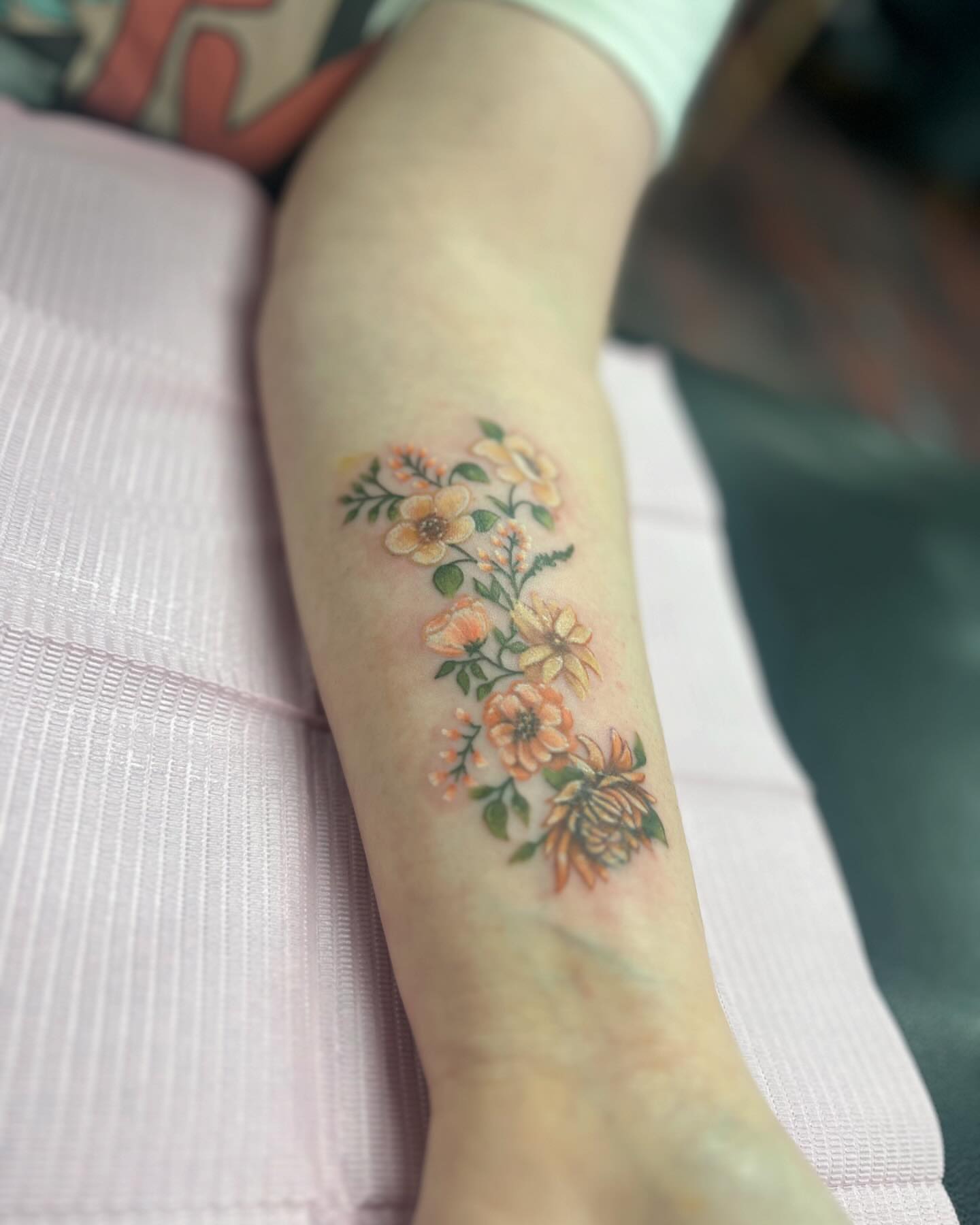 Tattoo by @relentlesley83 — watercolor