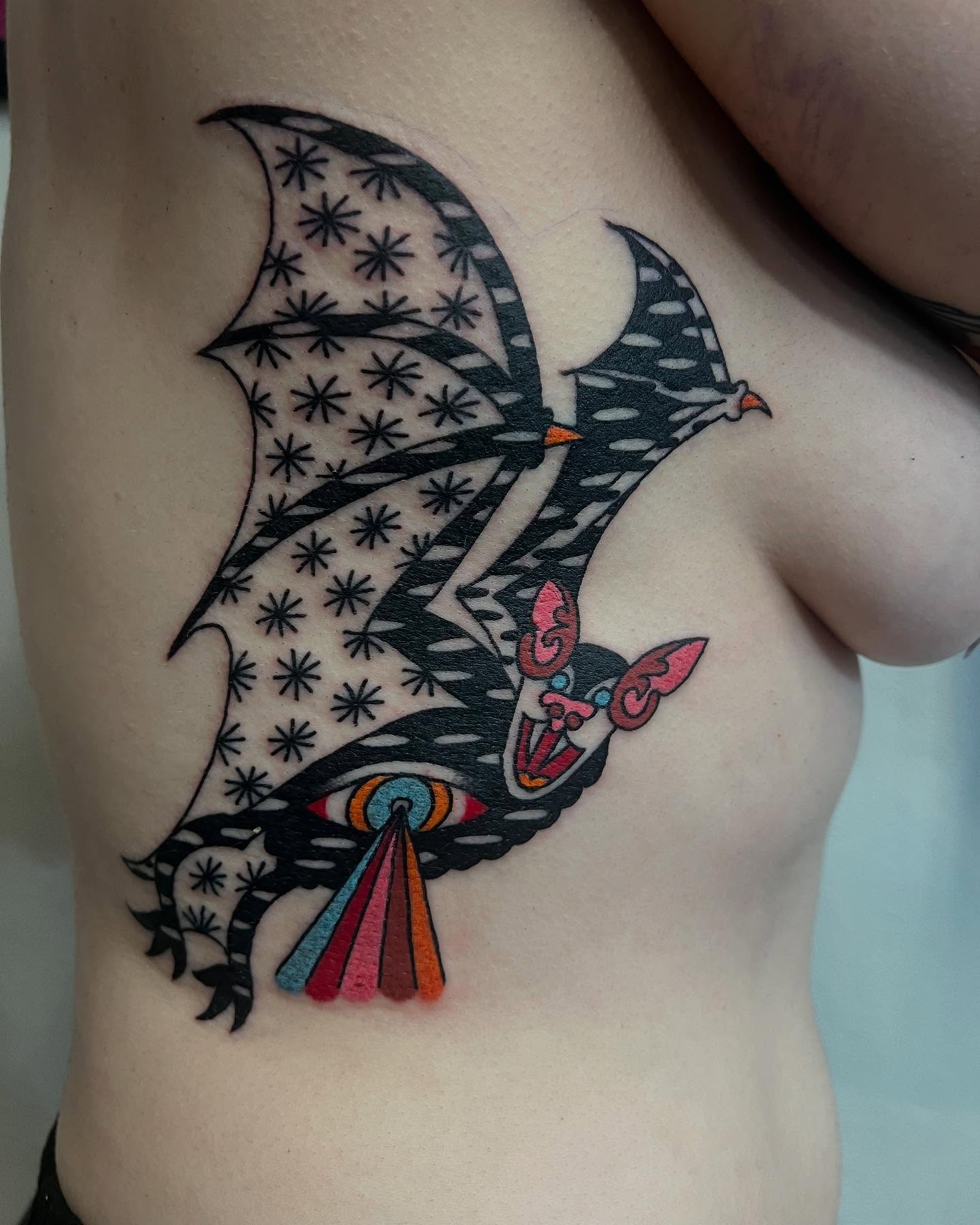 Tattoo by @maneefriday — american_traditional, geometric