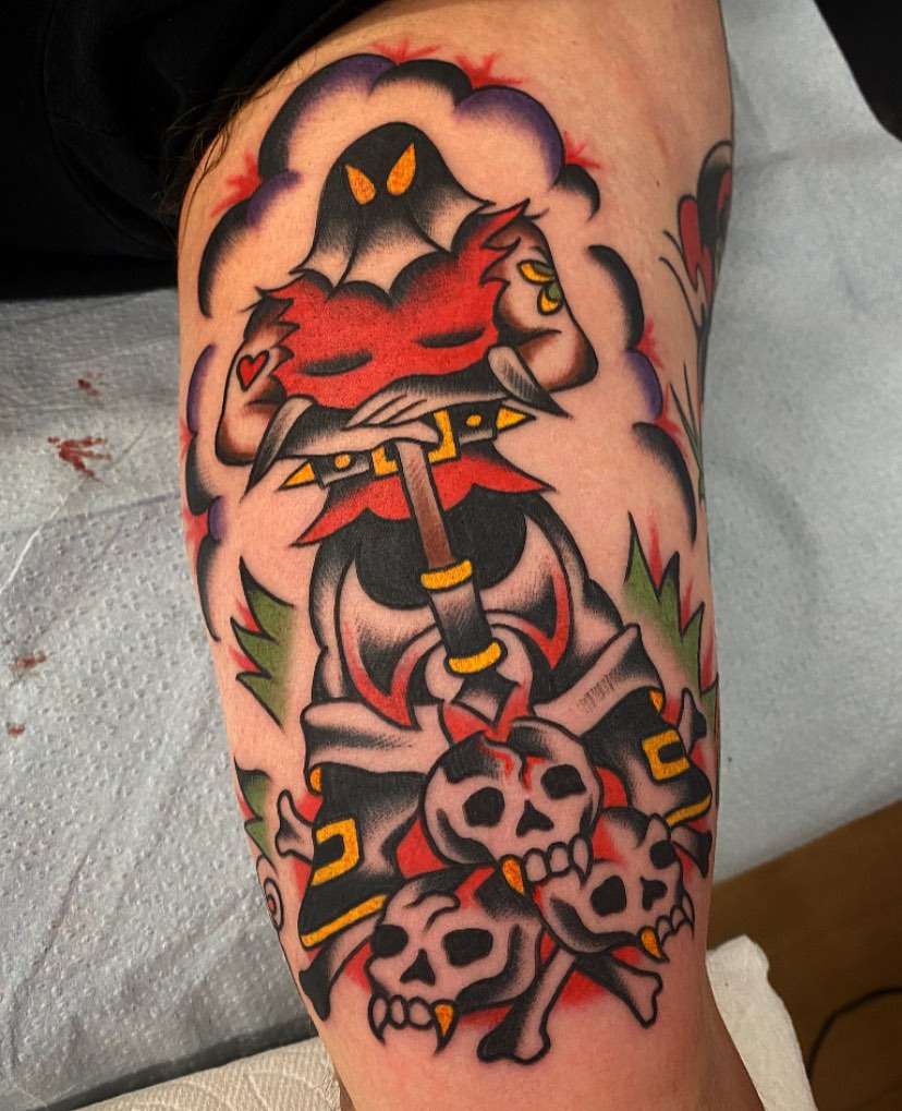 Tattoo by @alanpham — american_traditional