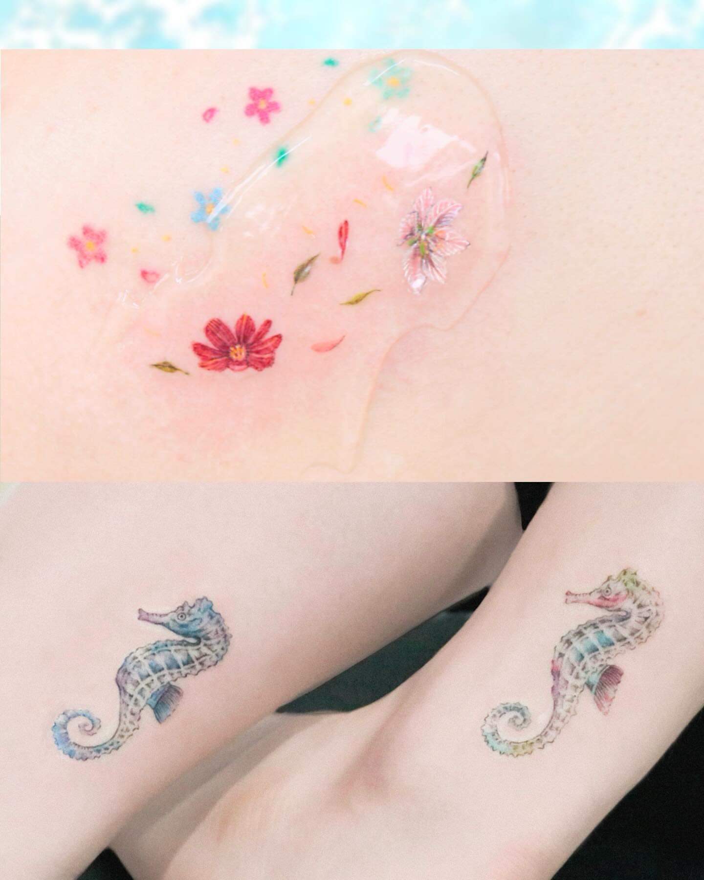 Tattoo by @honi_tattoo — watercolor