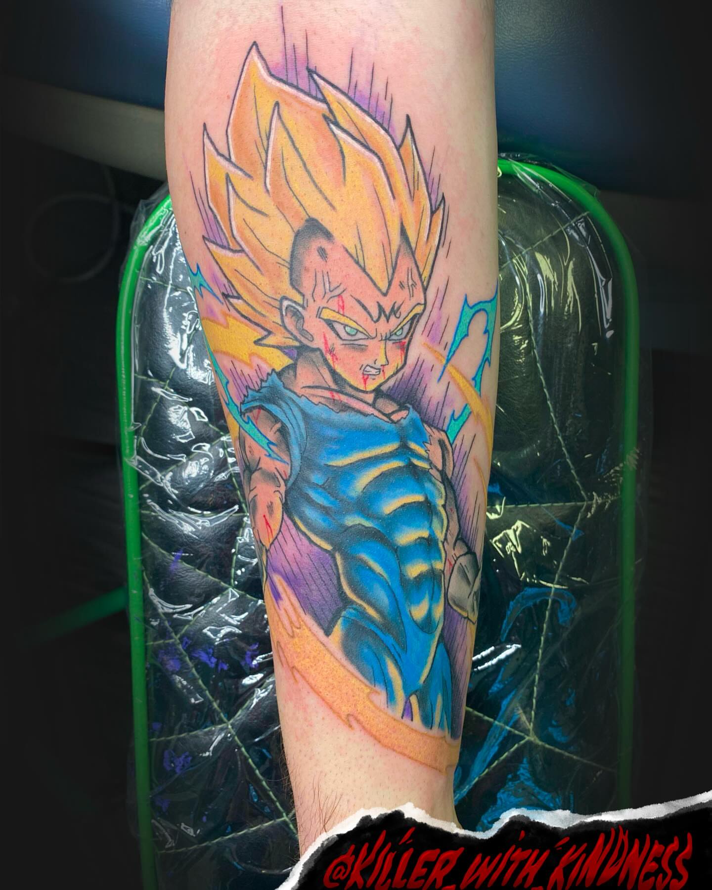 Tattoo by @killer_with_kindness — anime