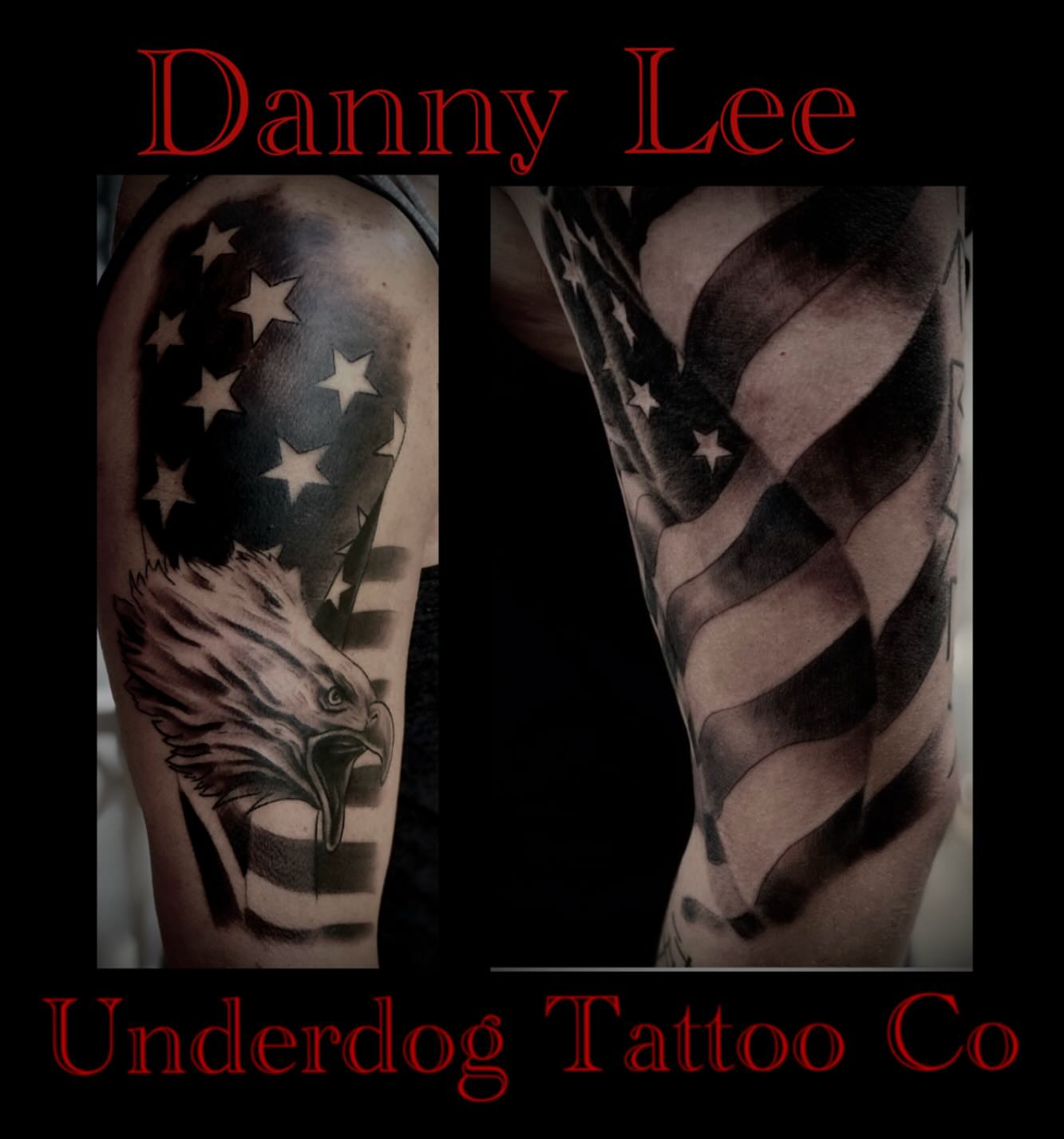 Tattoo by @dannyleeart — american_traditional, black_and_grey