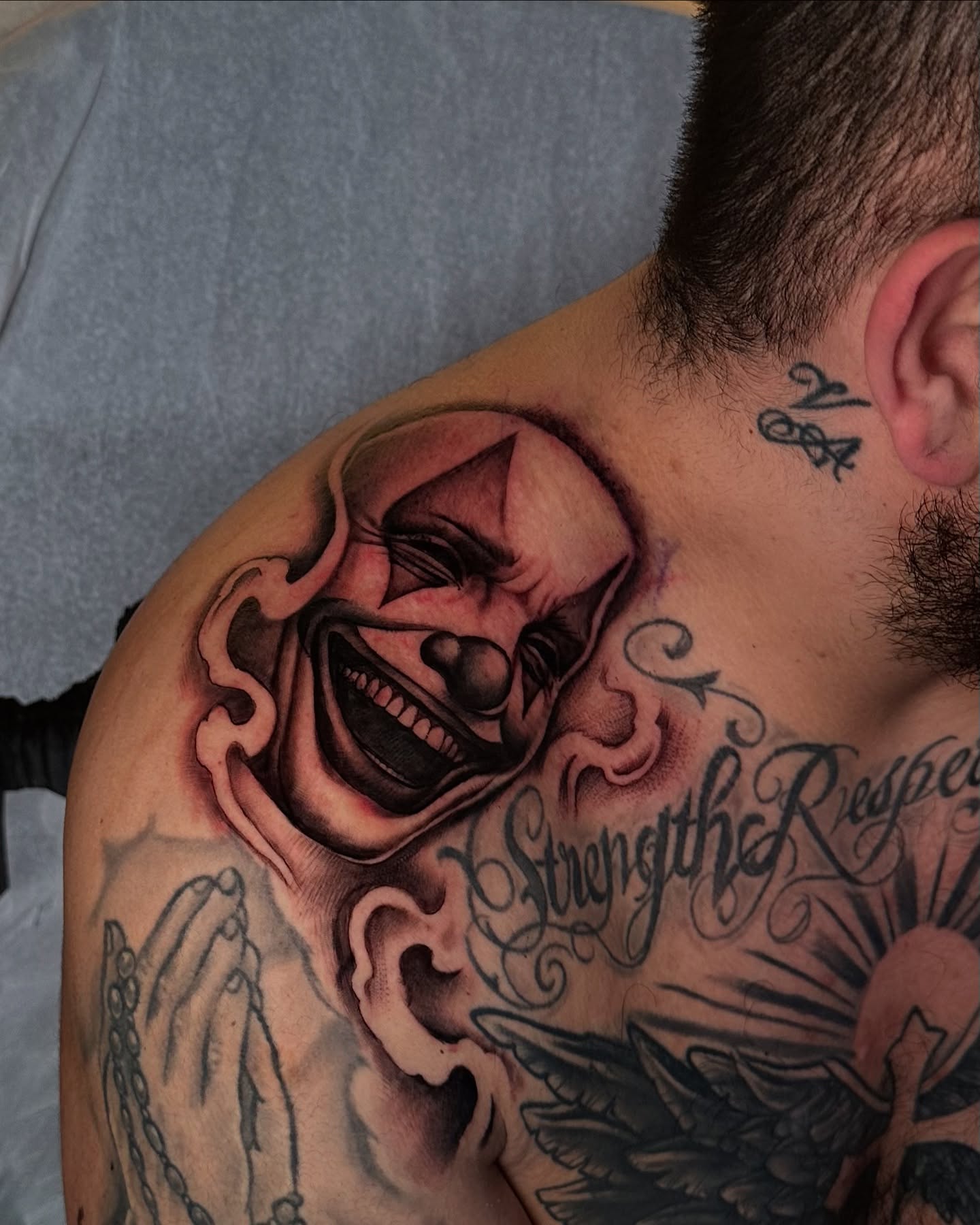 Tattoo by @artofshadow โ dark_realism