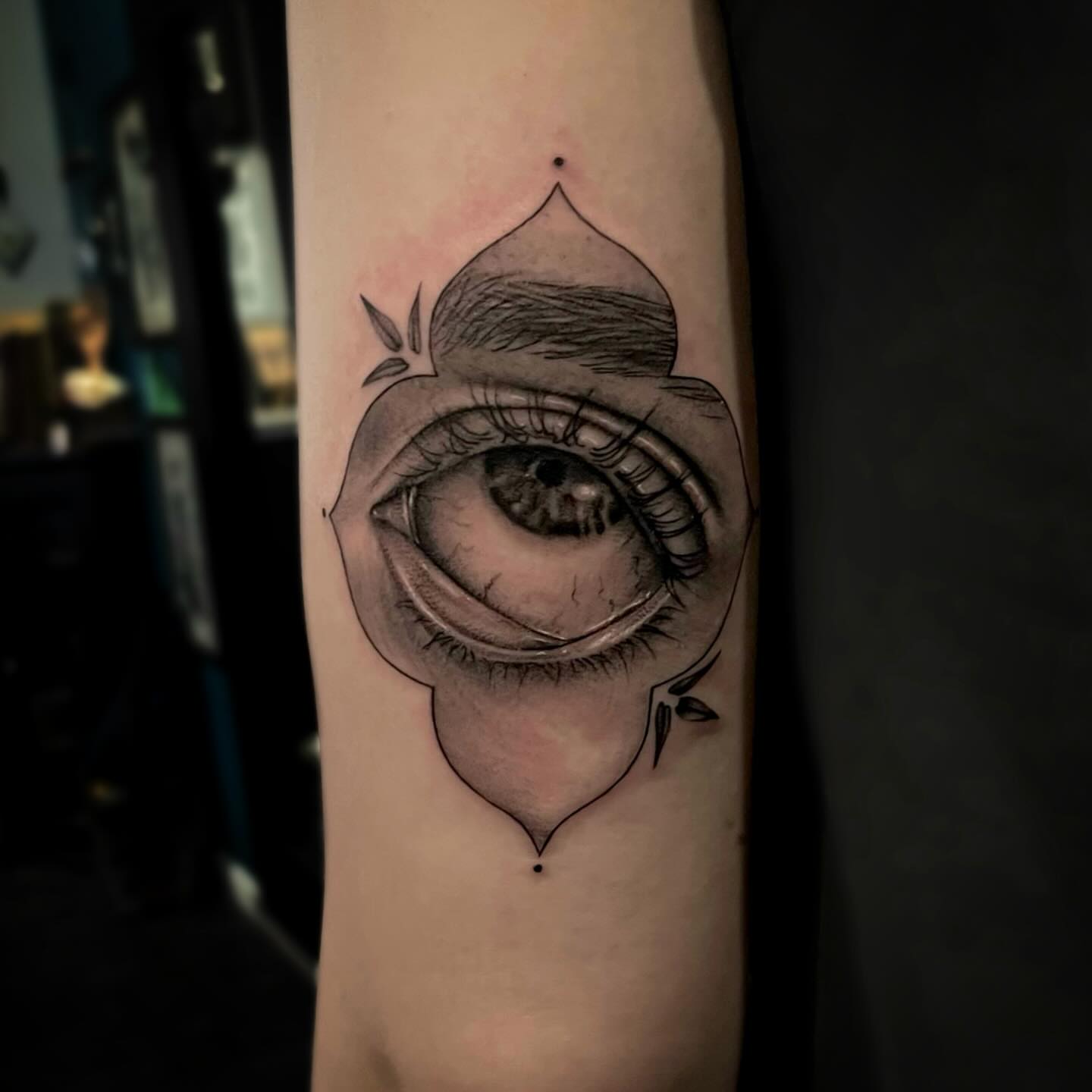 Tattoo by @leeranco_tattoos — black_and_grey, realism