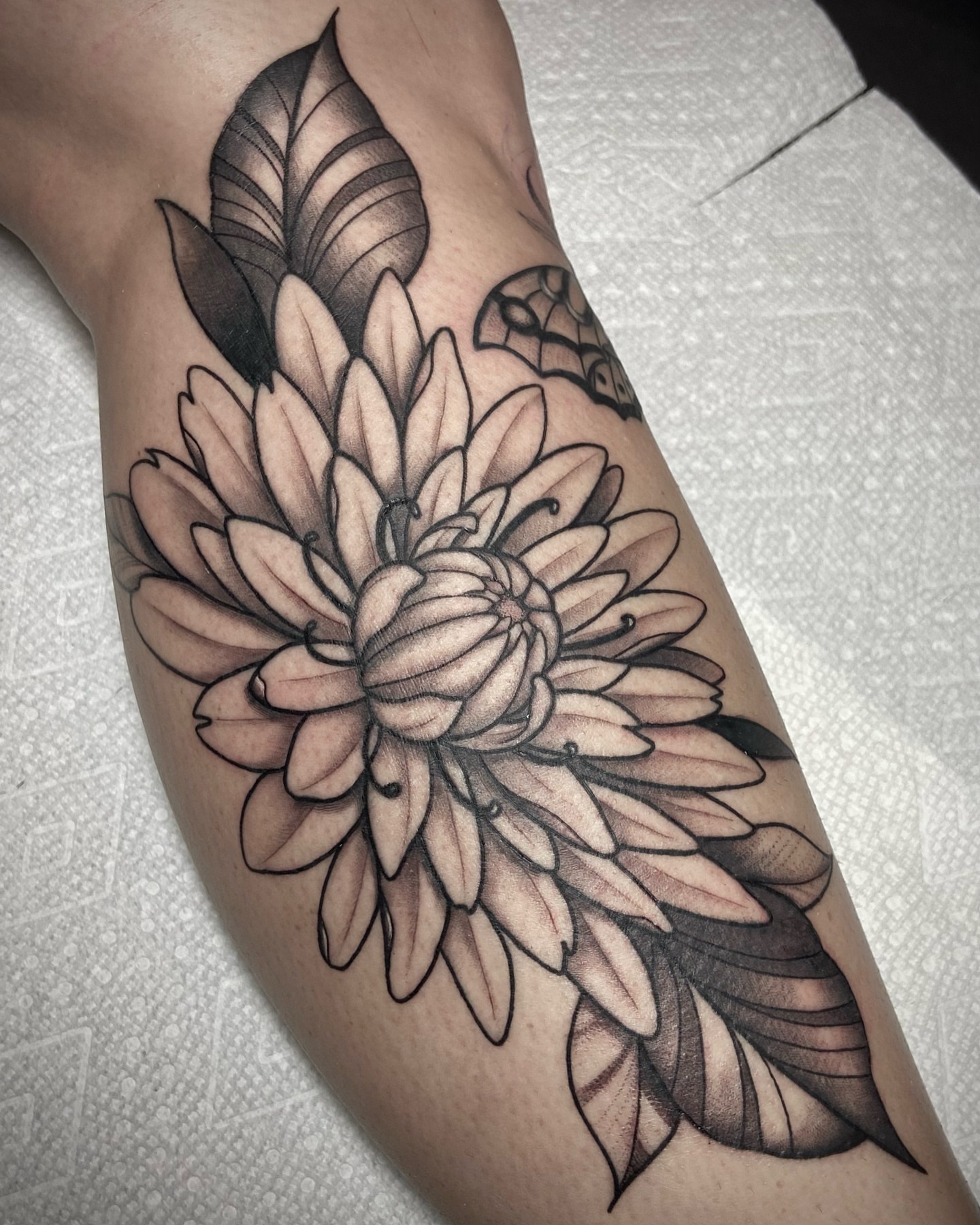 Tattoo by @byrd_tattoos — black_and_grey