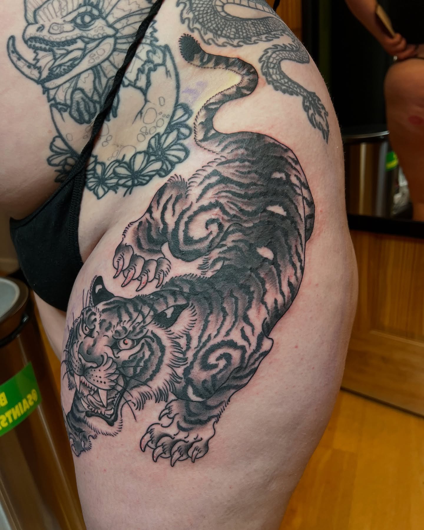 Tattoo by @braytontattoos — american_traditional, black_and_grey