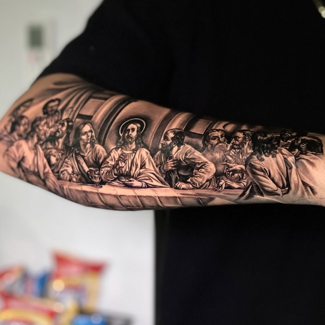 Tattoo by @tattoosbysergiomendez — realism, black_and_grey