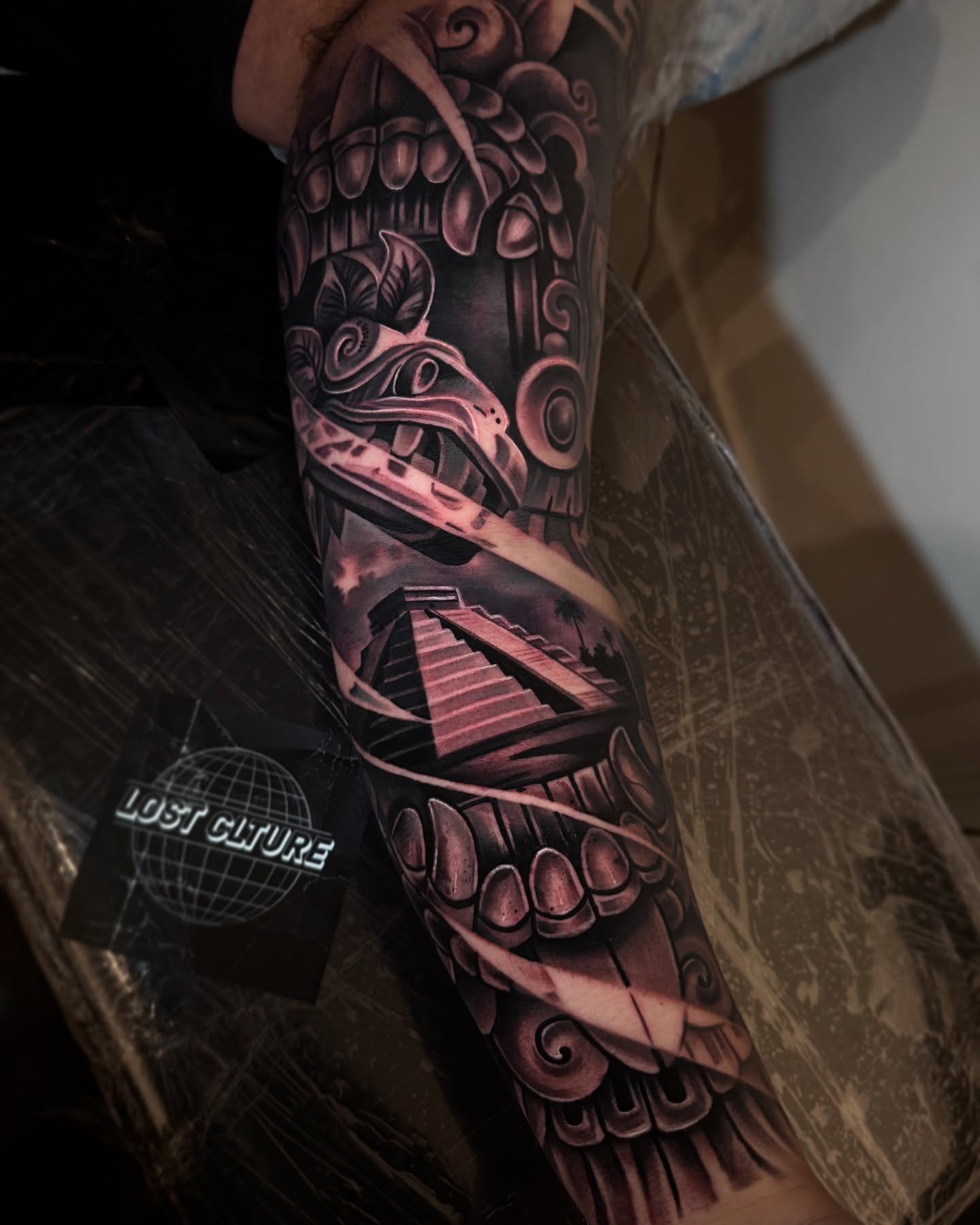 Tattoo by @sue_monsta — black_and_grey, realism