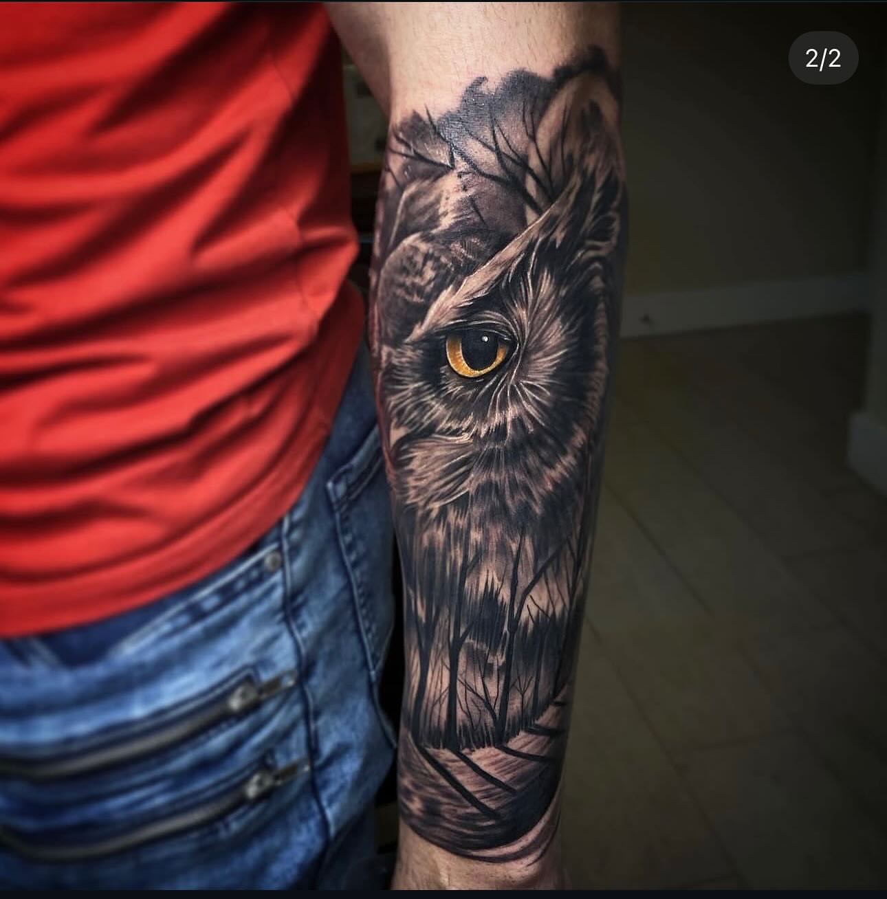 Tattoo by @jink_tattoos — realism, dark_realism