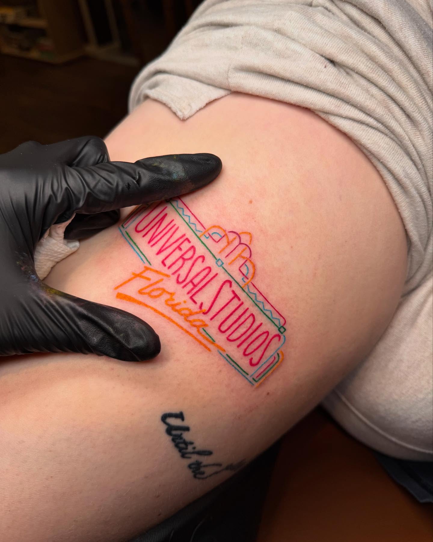 Tattoo by @lexie.eckard.tattoo โ lettering_script