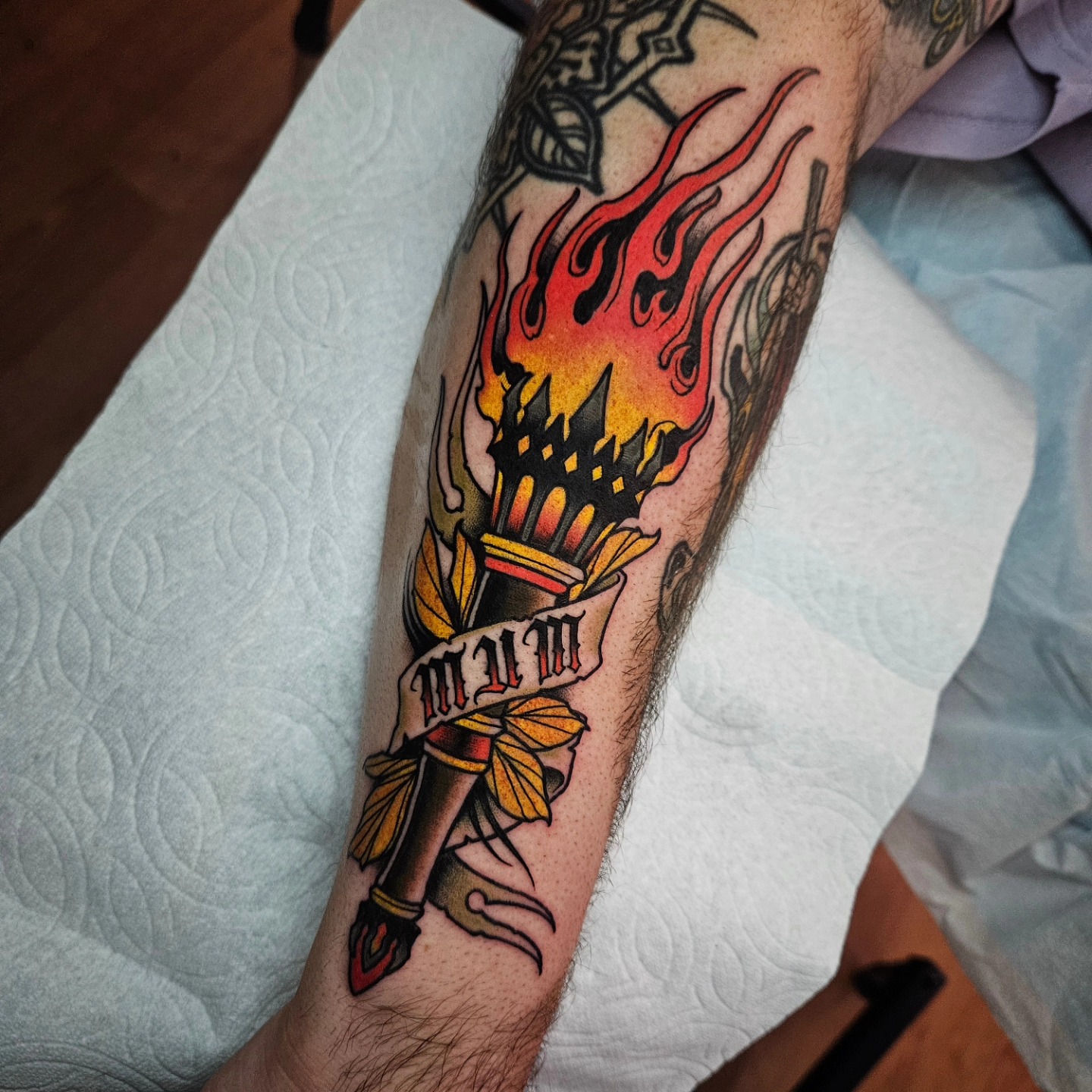 Tattoo by @deeenster — american_traditional