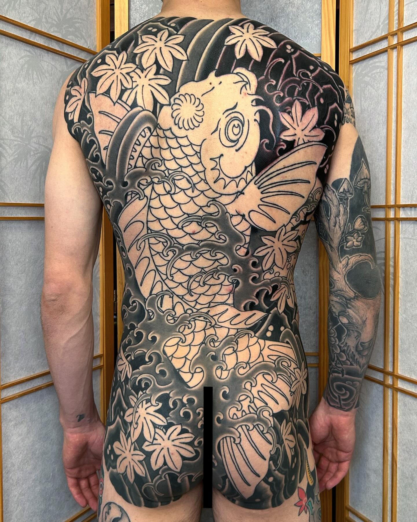 Tattoo by @adammirart — japanese_irezumi