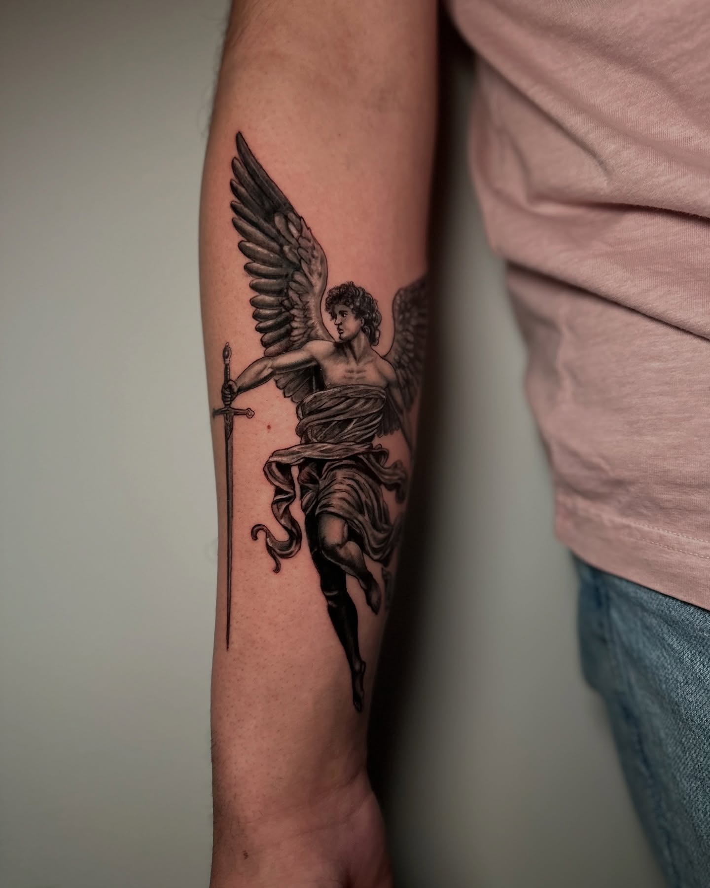 Tattoo by @hectorag_tattoo — black_and_grey, realism