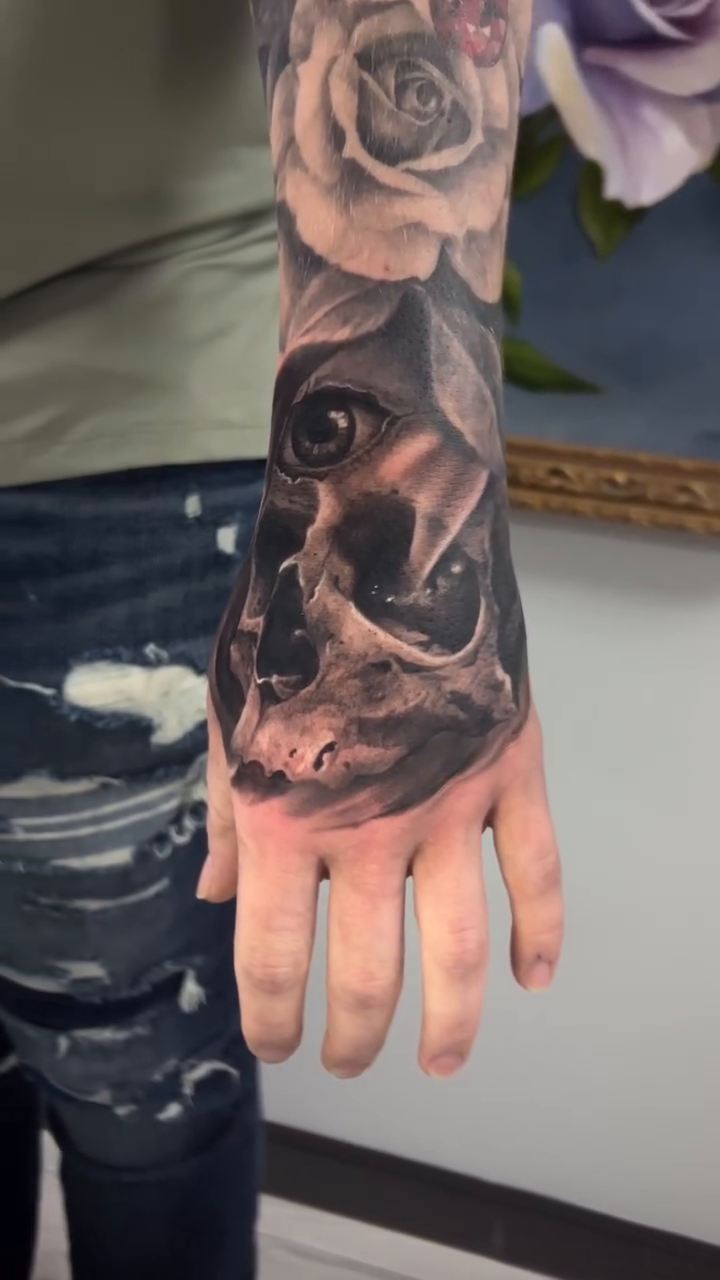 Tattoo by @the_buza — realism, black_and_grey