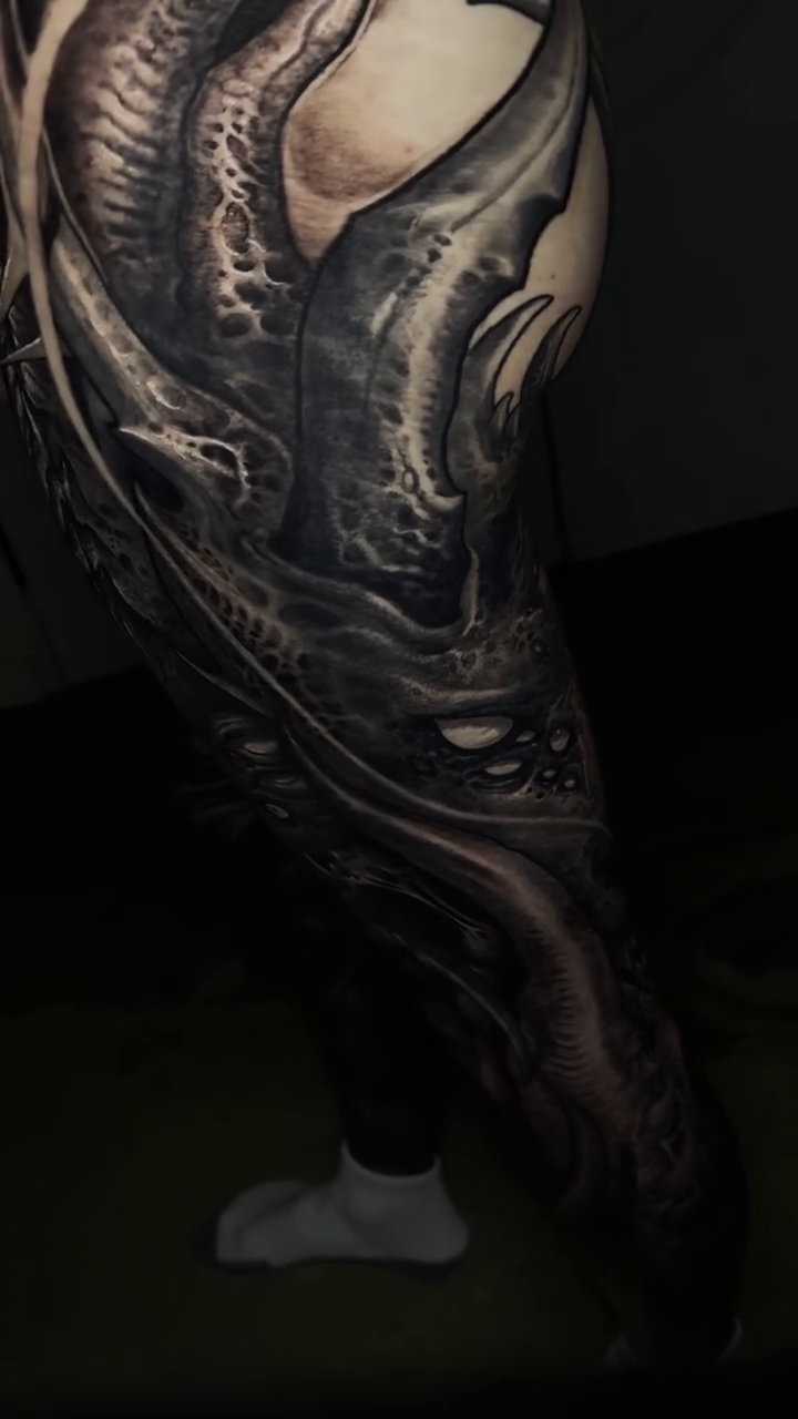 Tattoo by @ediablo — dark_realism, black_and_grey