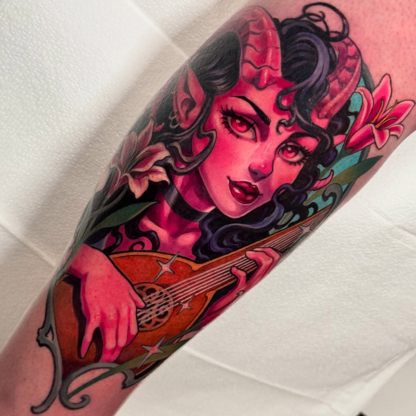 Tattoo by @savsky_tattoo — american_traditional, illustrative
