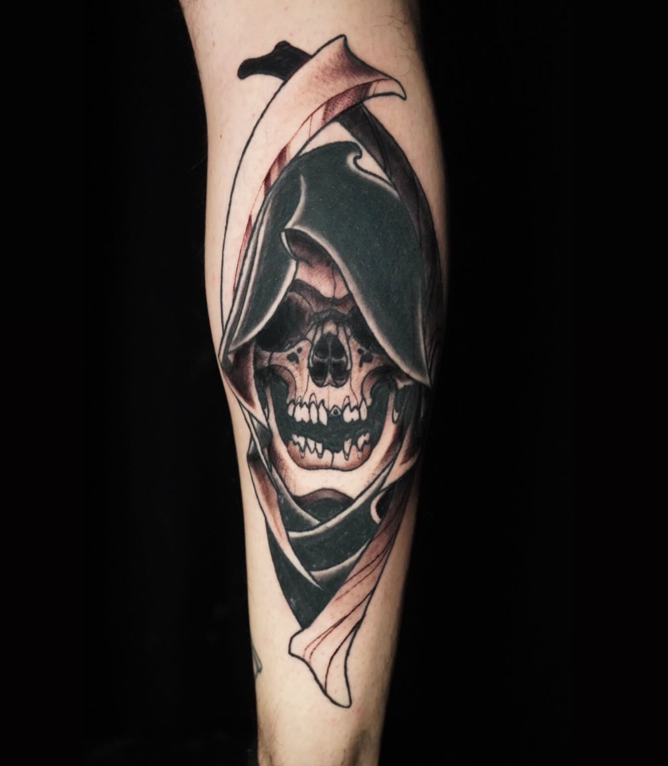 Tattoo by @heavyhandles — dark_realism