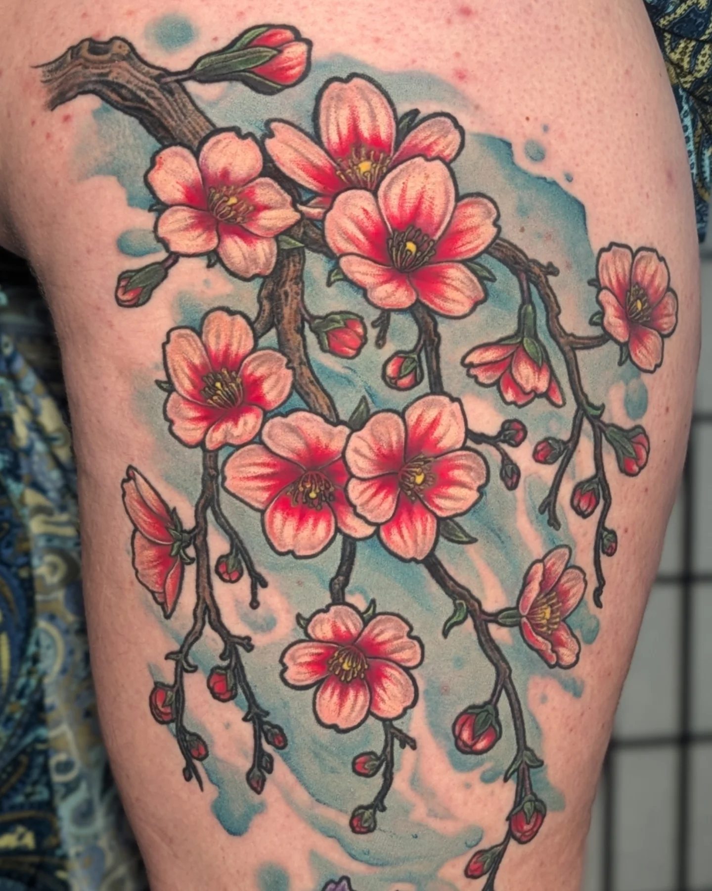 Tattoo by @jtrip360 — watercolor