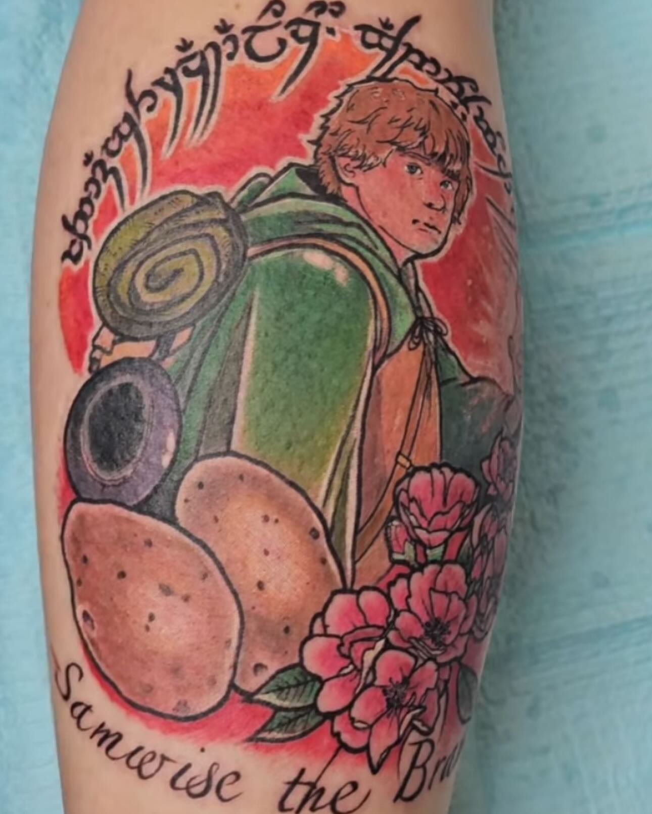 Tattoo by @greenkodi — illustrative