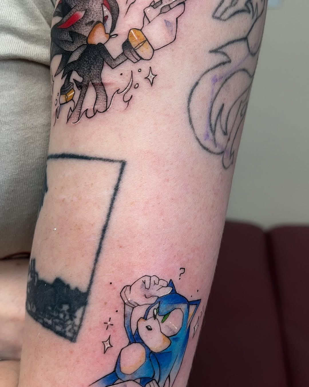 Tattoo by @jynxedtattoo — new_school, anime