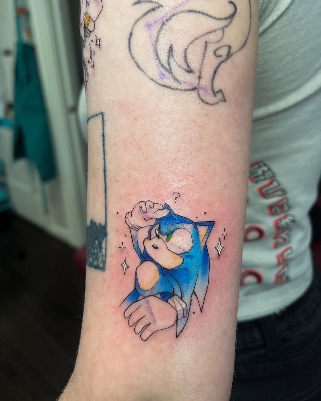 Tattoo by @jynxedtattoo — anime, new_school