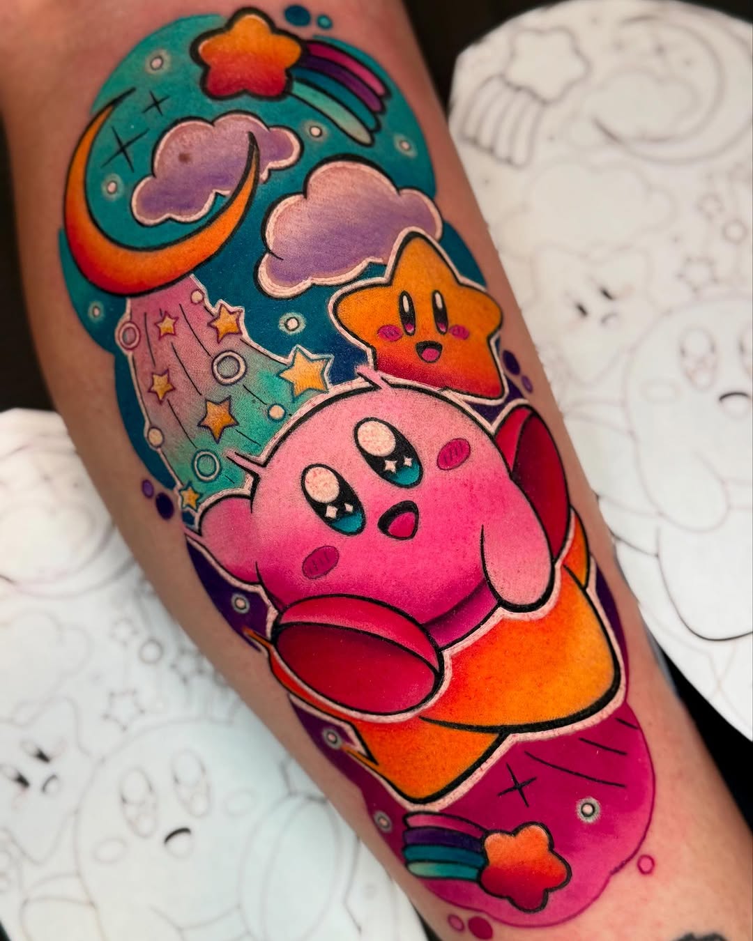 Tattoo by @briannadicksonart — new_school, anime