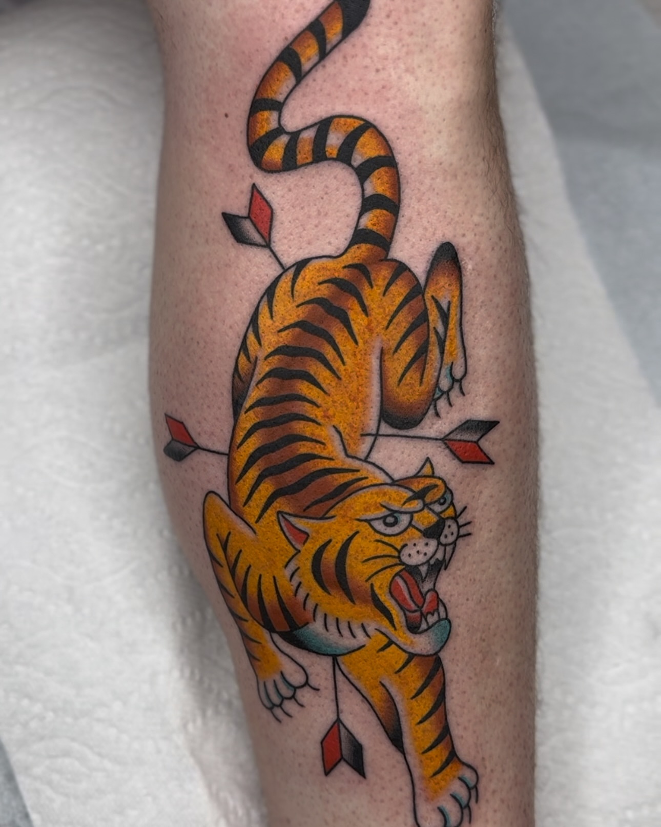 Tattoo by @lafacetattoos — american_traditional