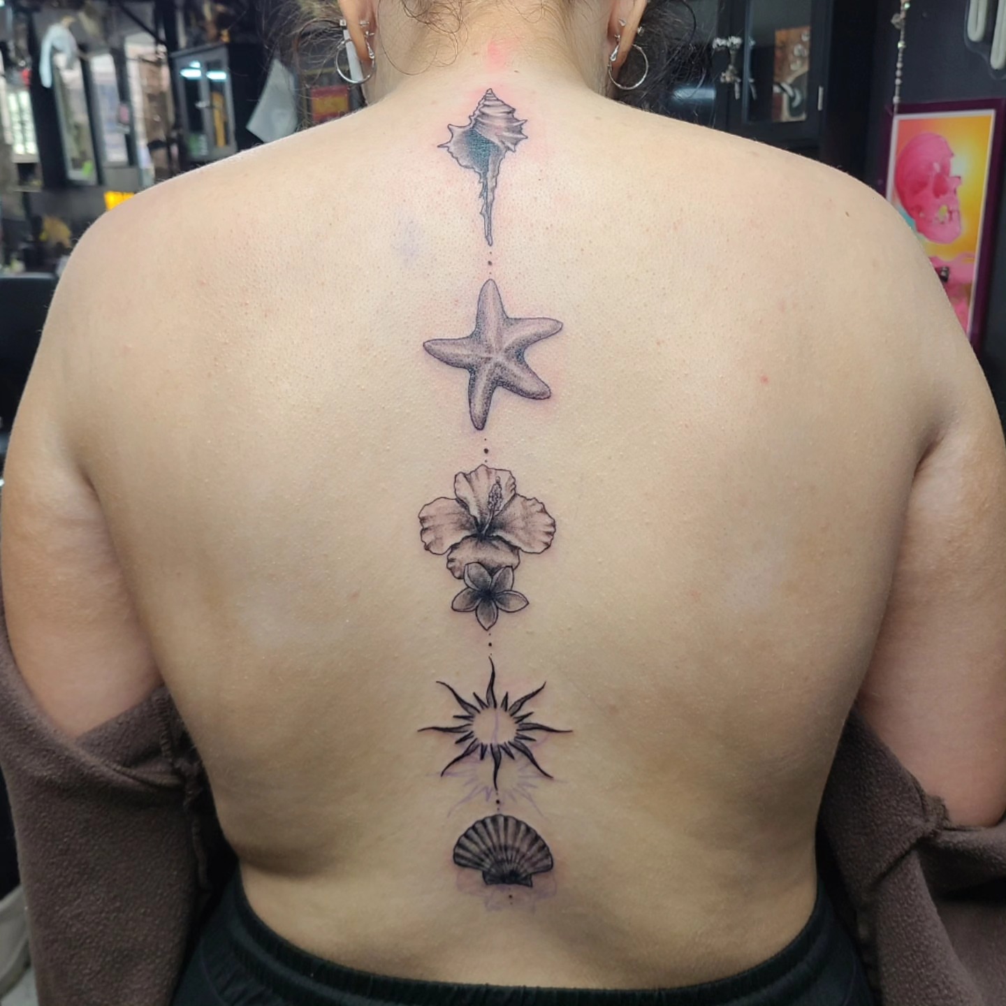 Tattoo by @shmorgue — dotwork