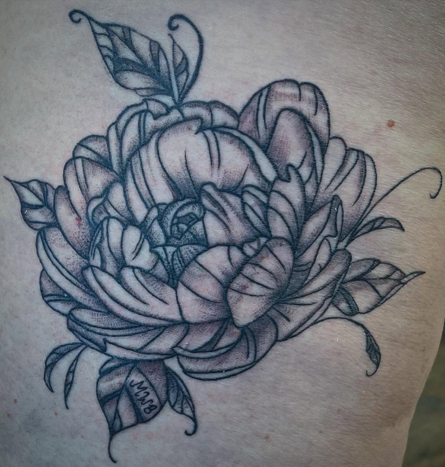 Tattoo by @buttontattoos — black_and_grey