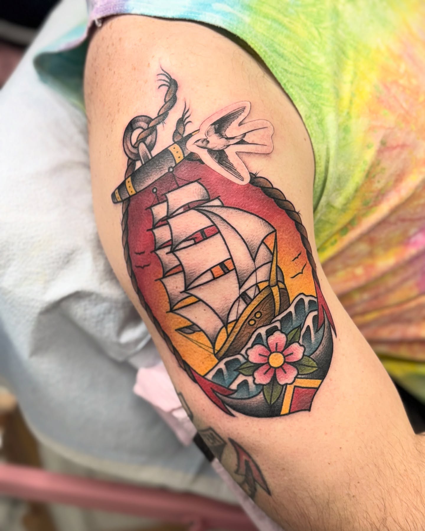 Tattoo by @georgiagreytattoos — american_traditional
