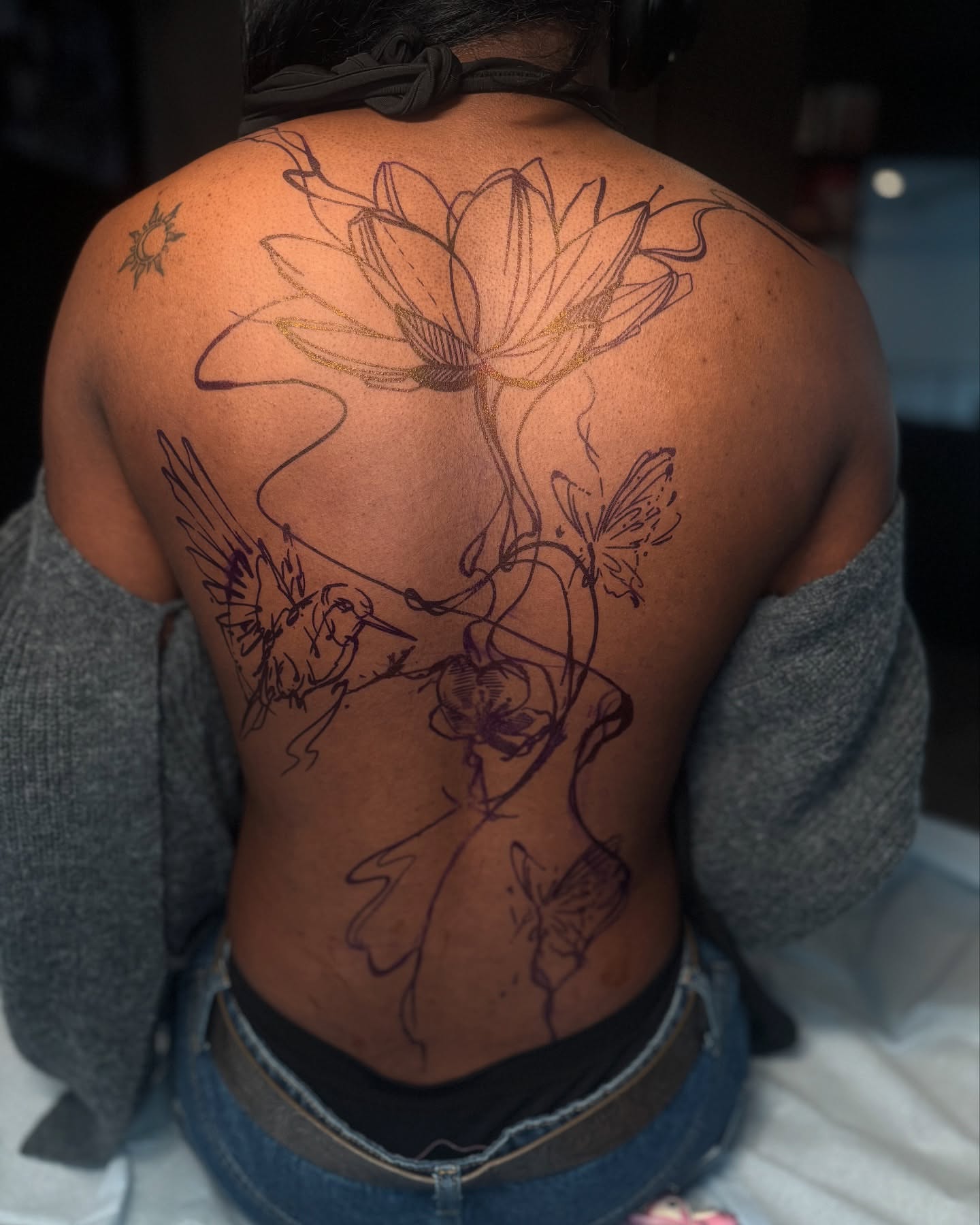 Tattoo by @rhae_ology — black_and_grey