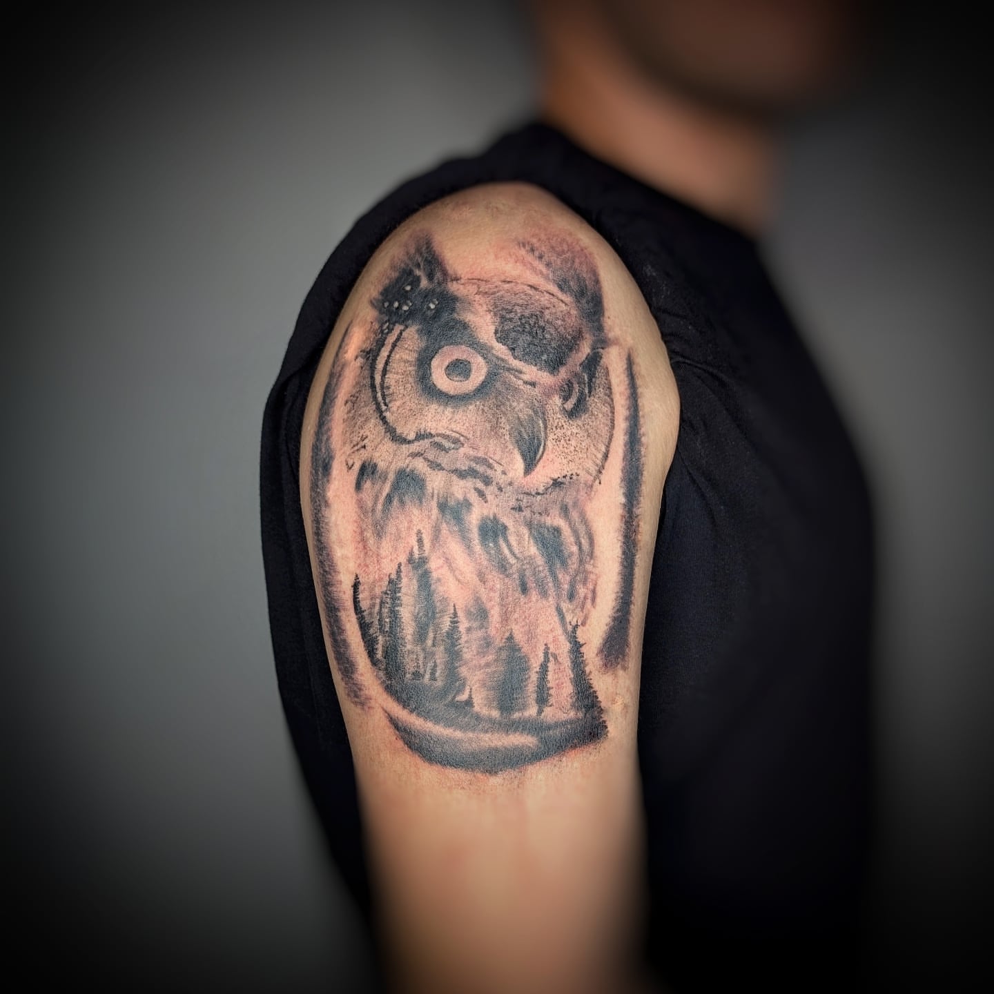 Tattoo by @baris.tattoos — black_and_grey