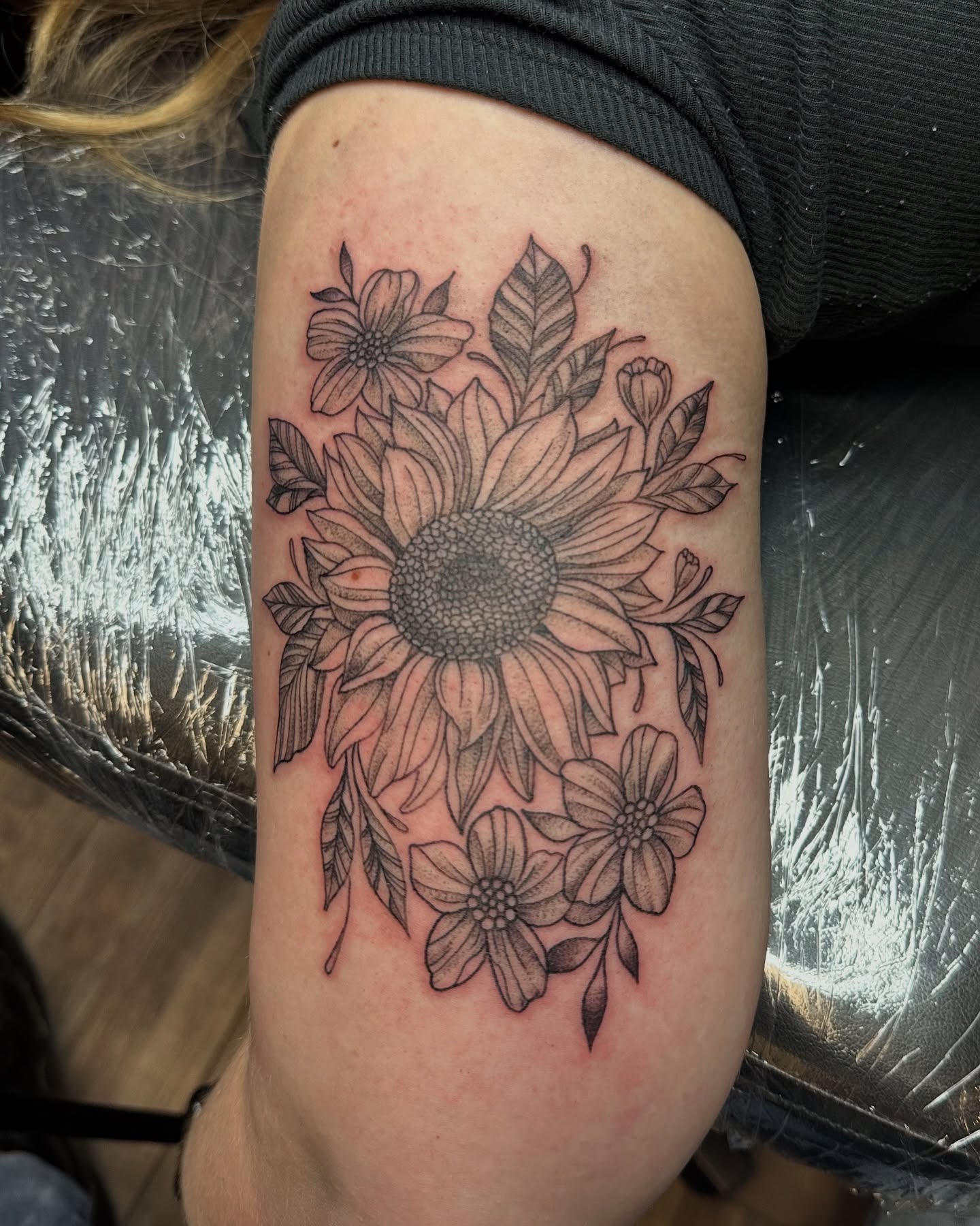 Tattoo by @zac_tattz — black_and_grey, realism