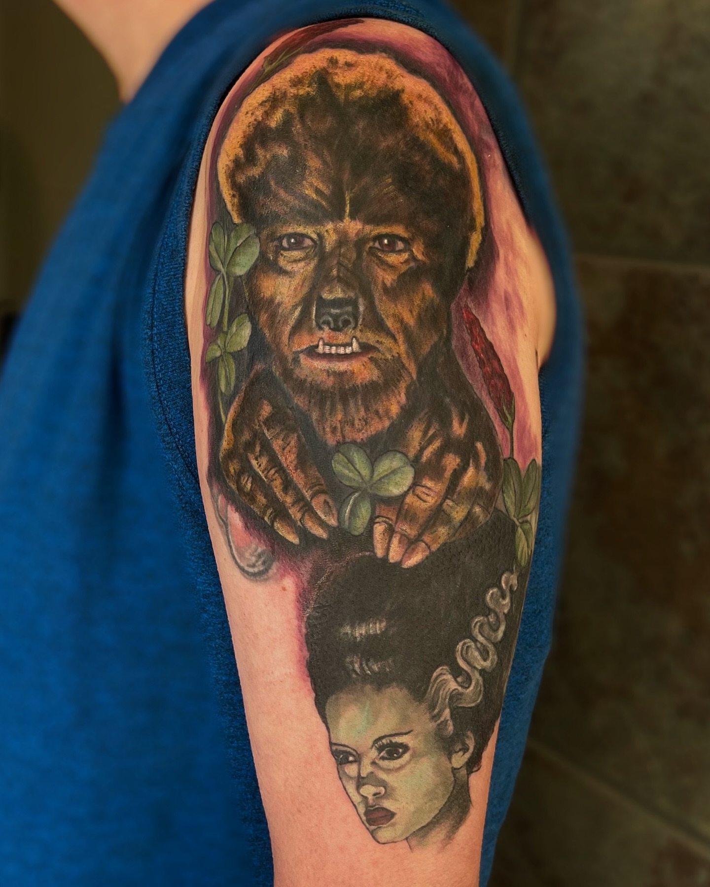 Tattoo by @courtneyann_arts — realism, dark_realism