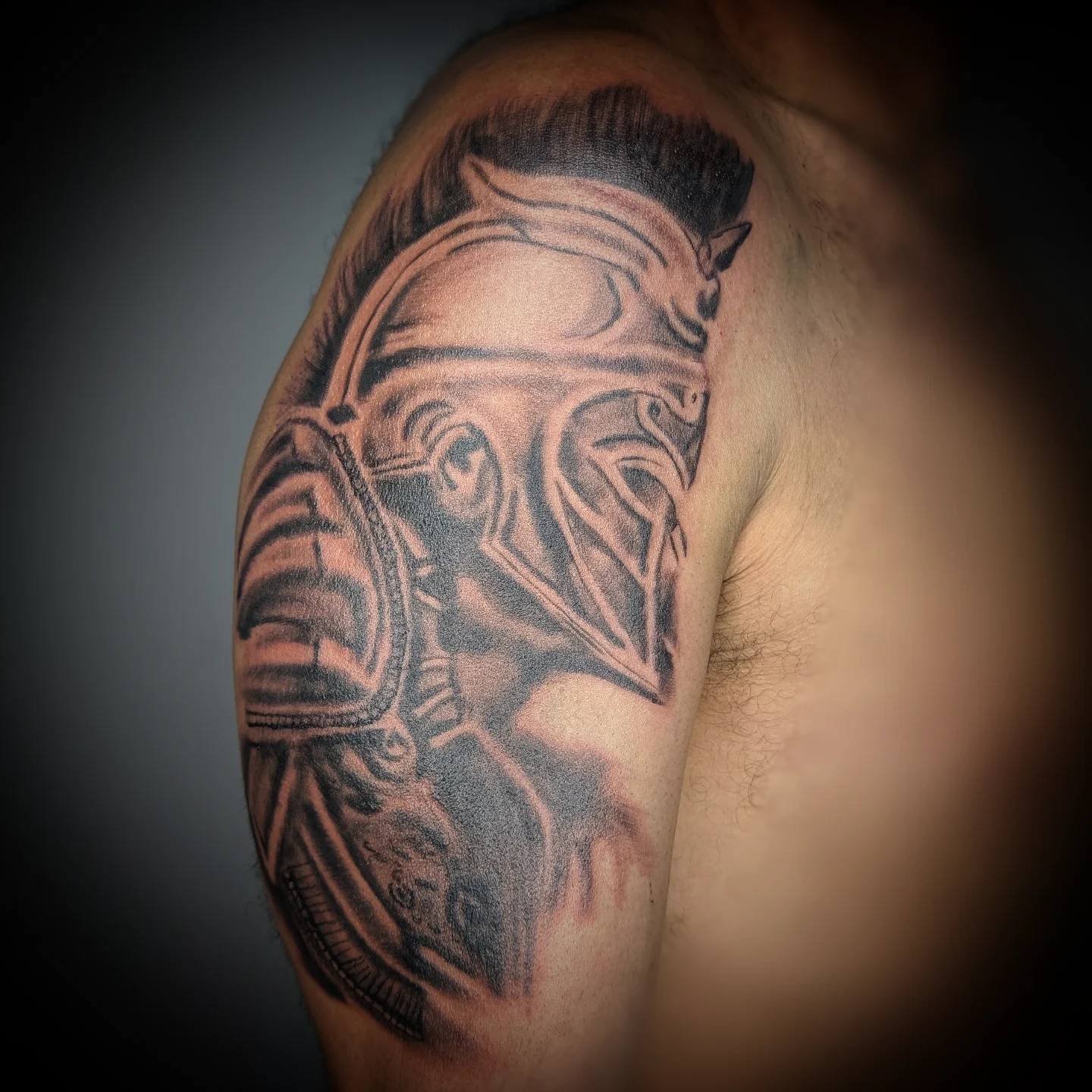 Tattoo by @baris.tattoos — black_and_grey, realism
